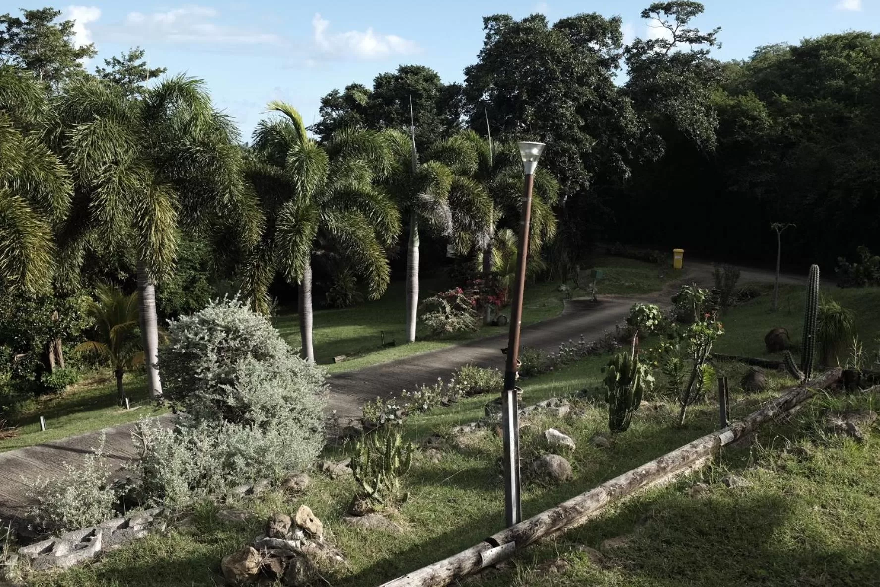 Garden view in Bed and breakfast Riviere