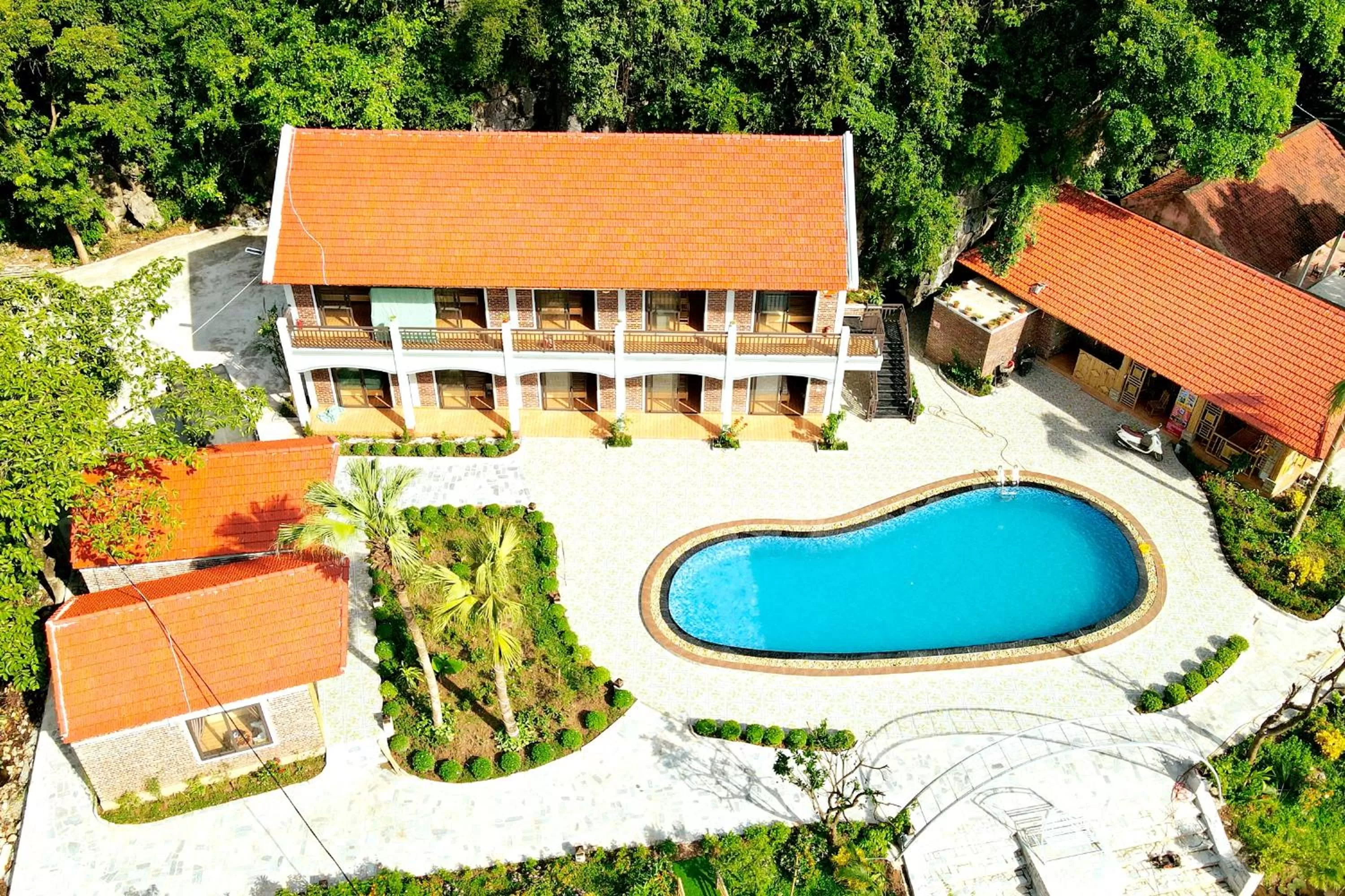 Nearby landmark, Bird's-eye View in HoangLong Riverside Homestay