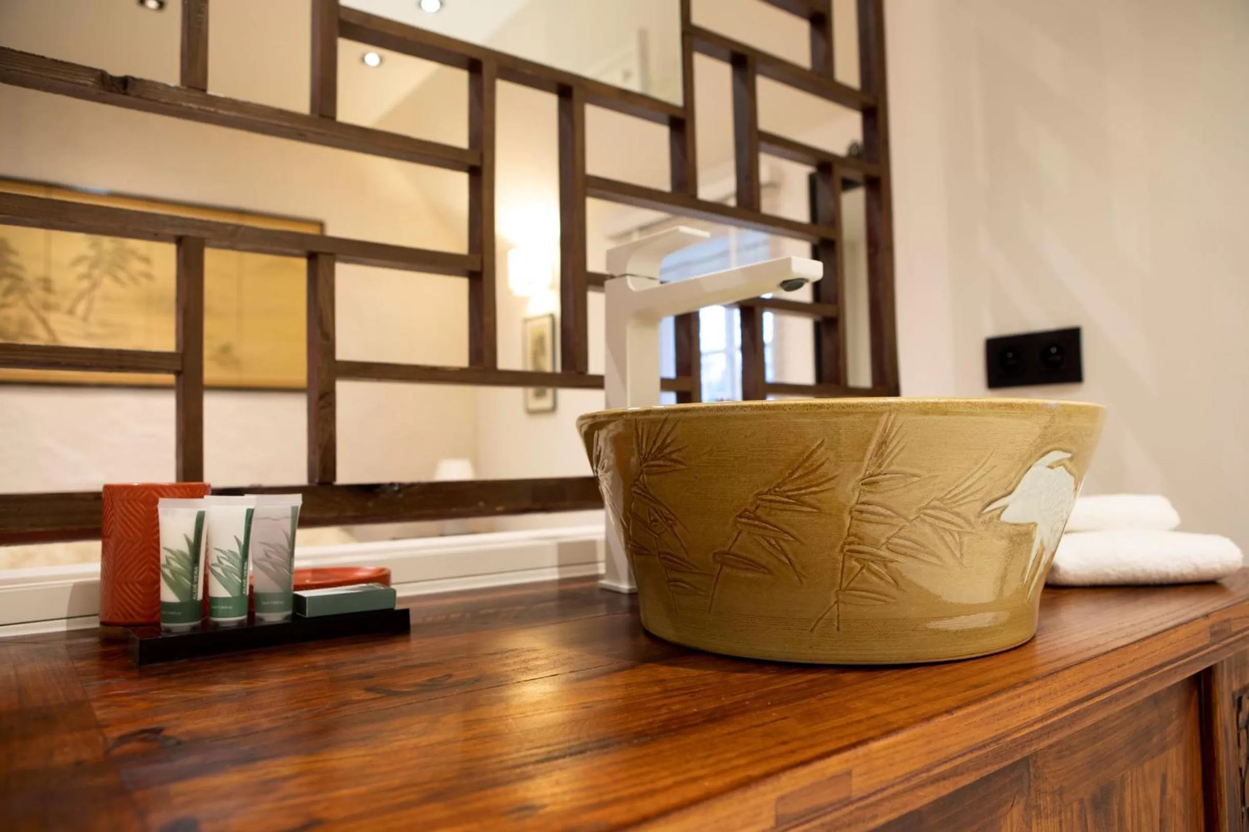 Bathroom in Wabi Sabi B&B