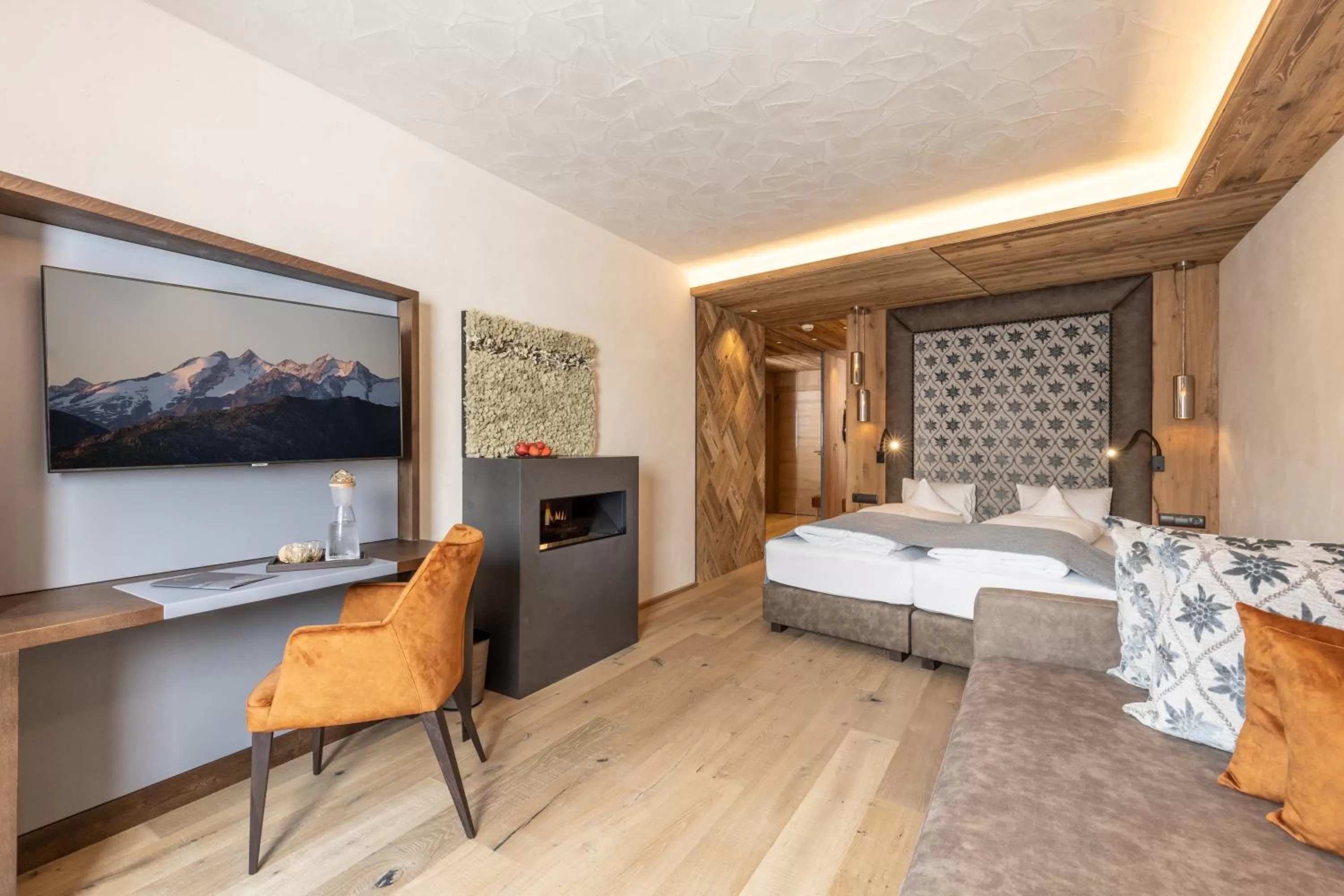 Bed in Natur & Spa Resort "Der Alpbacherhof" Superior