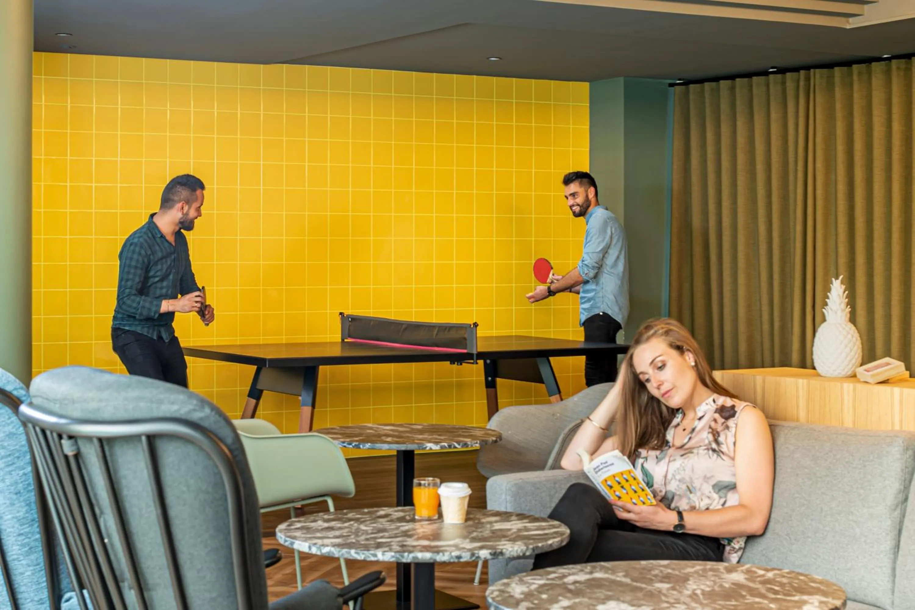 People in Aparthotel Adagio Porte de Versailles