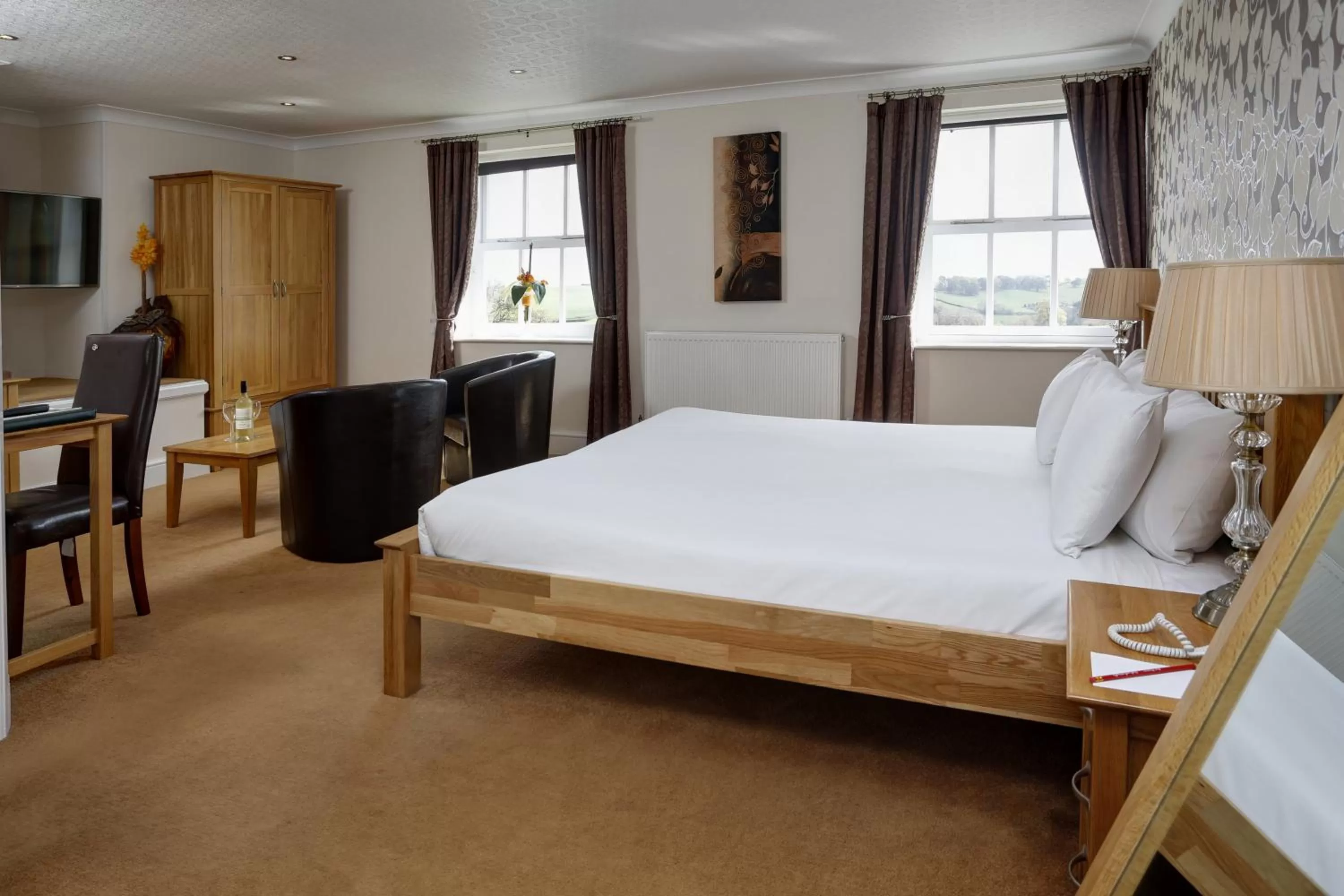 Bedroom, Bed in Lord Haldon Country Hotel, Sure Hotel Collection by Best Western