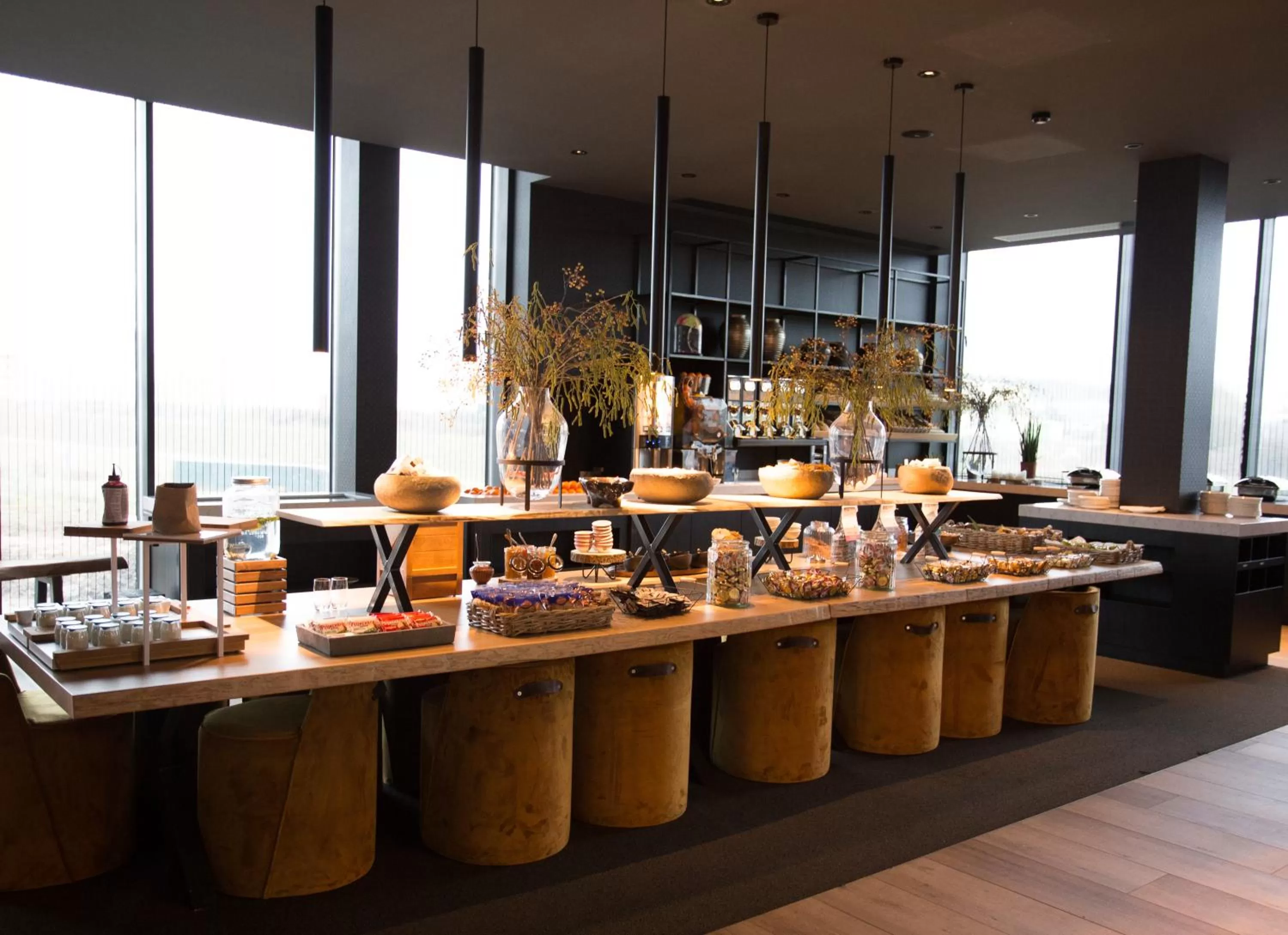 Buffet breakfast in Van Der Valk Luxembourg Arlon