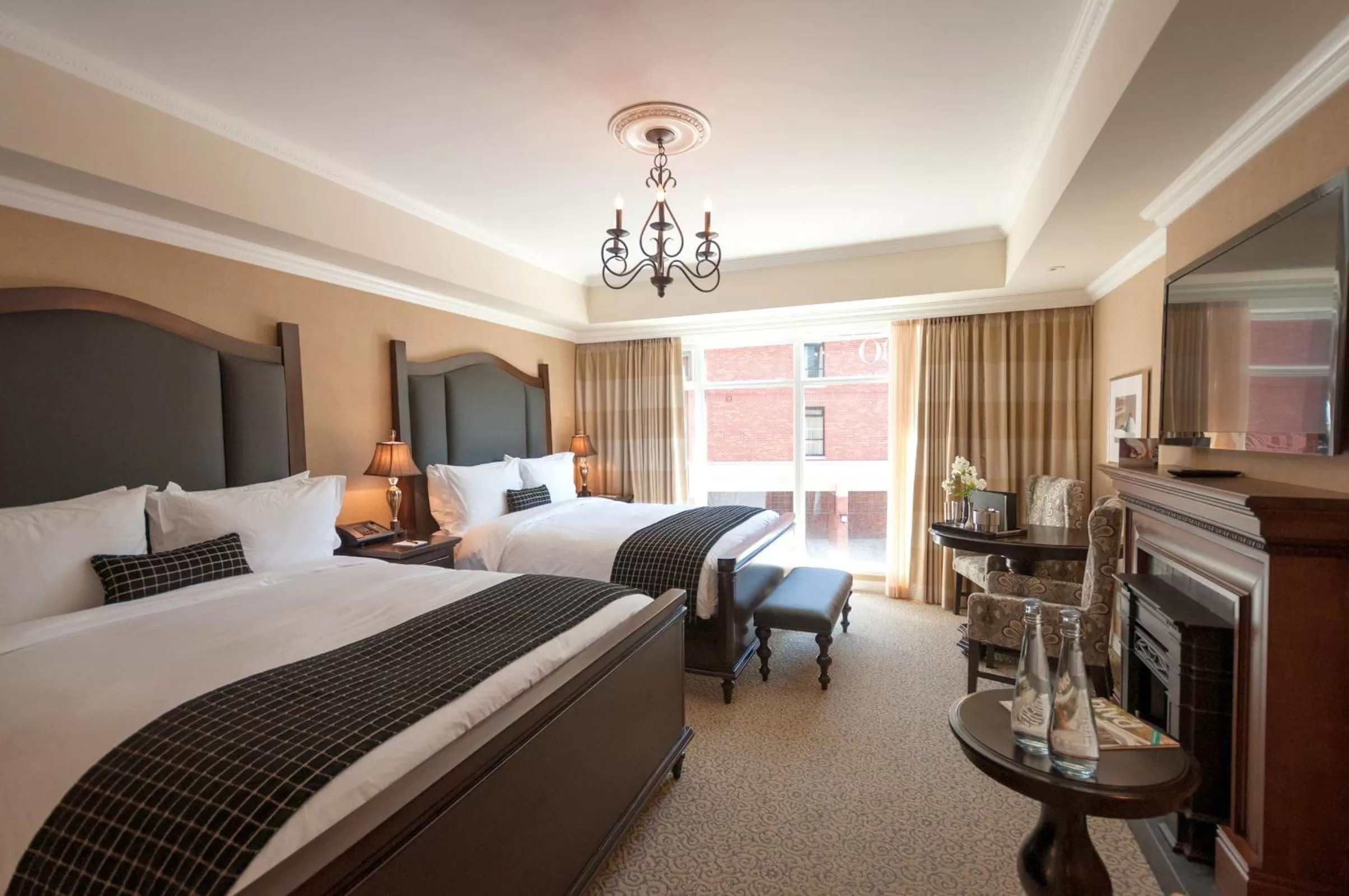 Bed in Oak Bay Beach Hotel