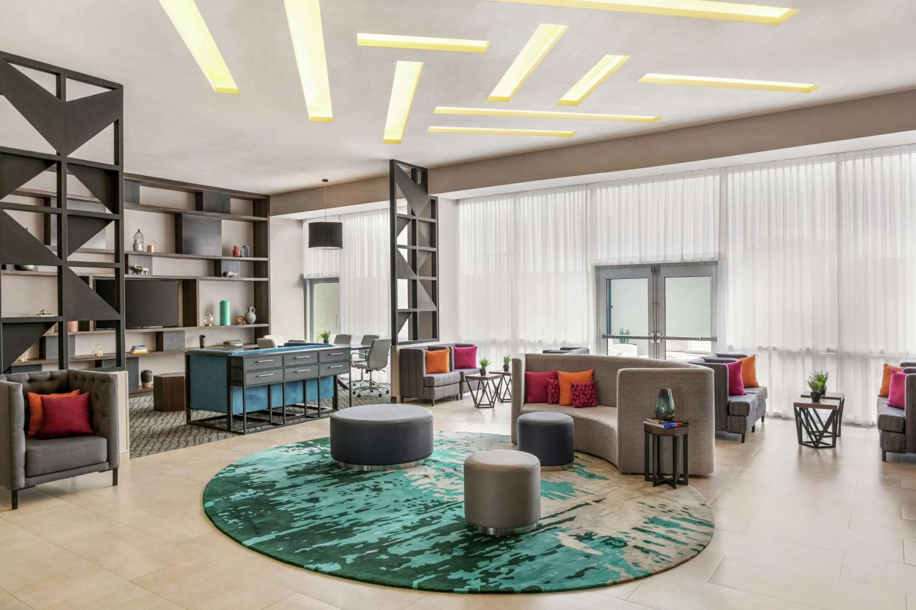 Lobby or reception in Homewood Suites By Hilton Monterrey Apodaca