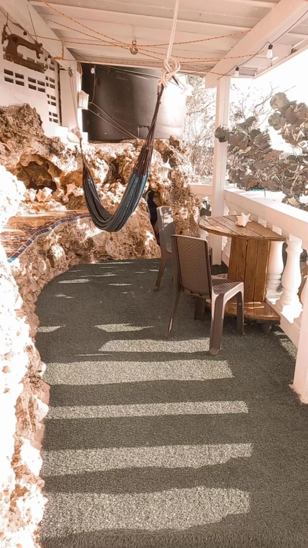 Balcony/Terrace in The Rock House Eco