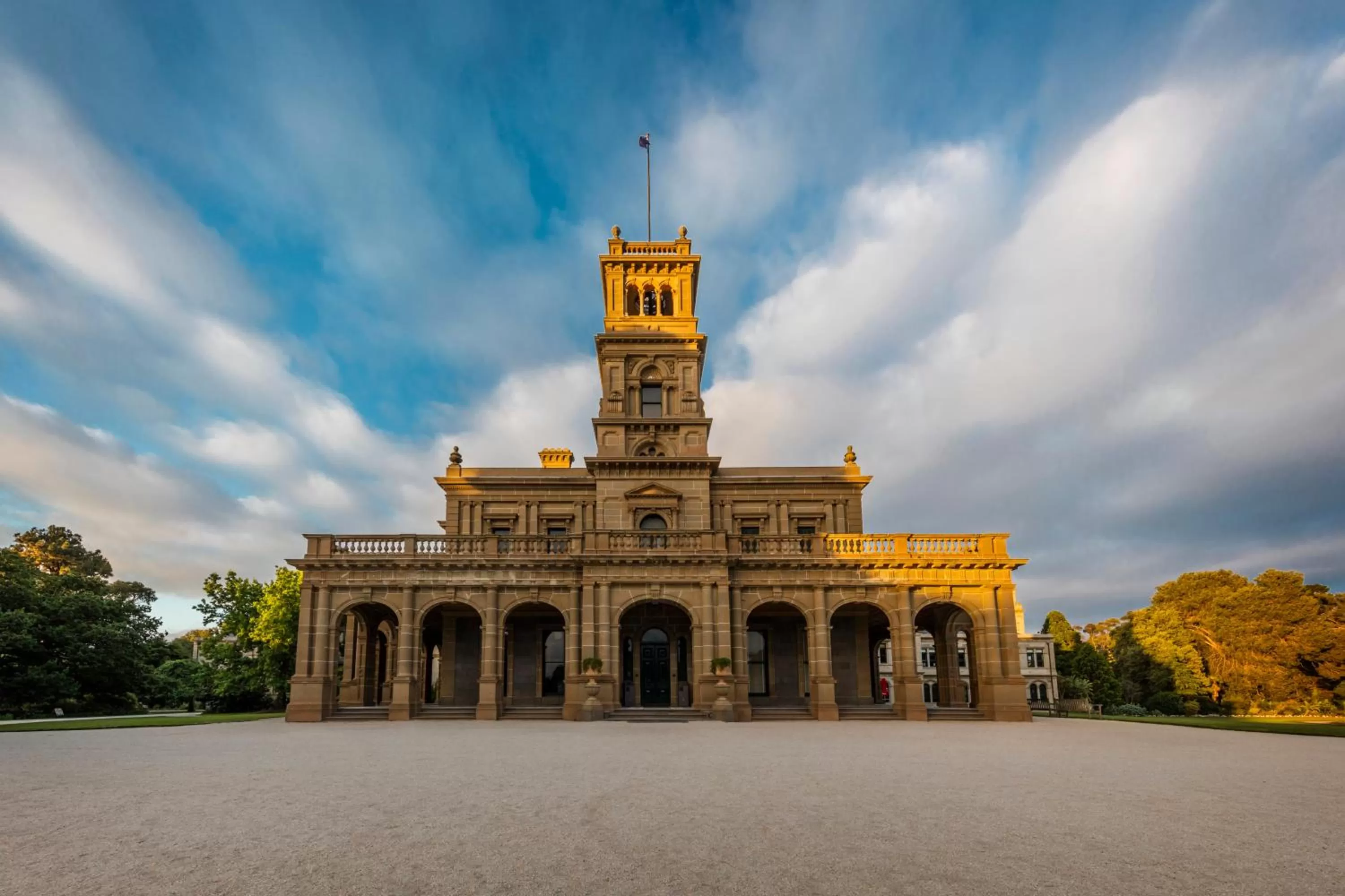 Facade/entrance in Lancemore Mansion Hotel Werribee Park