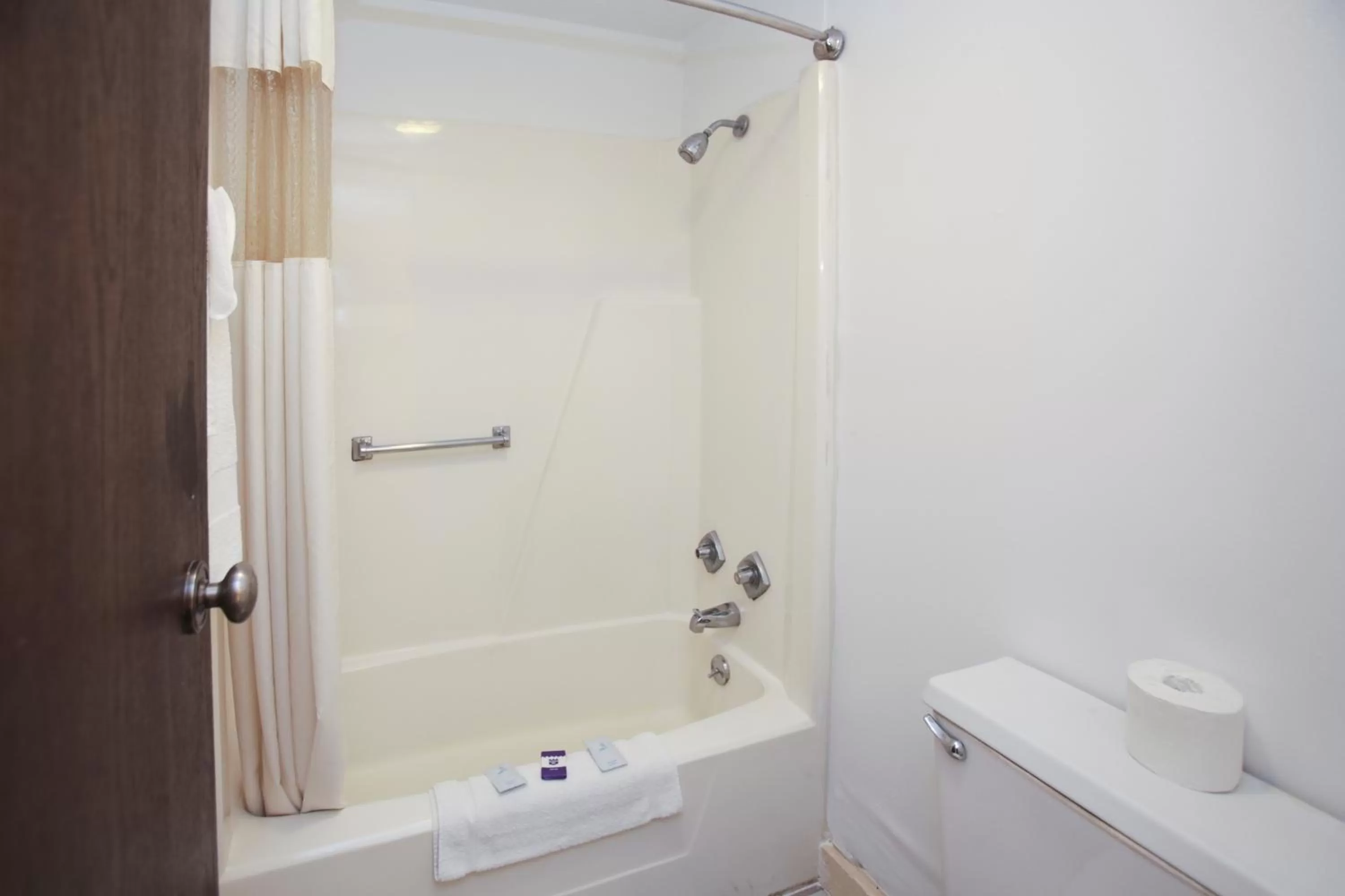 Bathroom in Knights Inn - Battle Creek