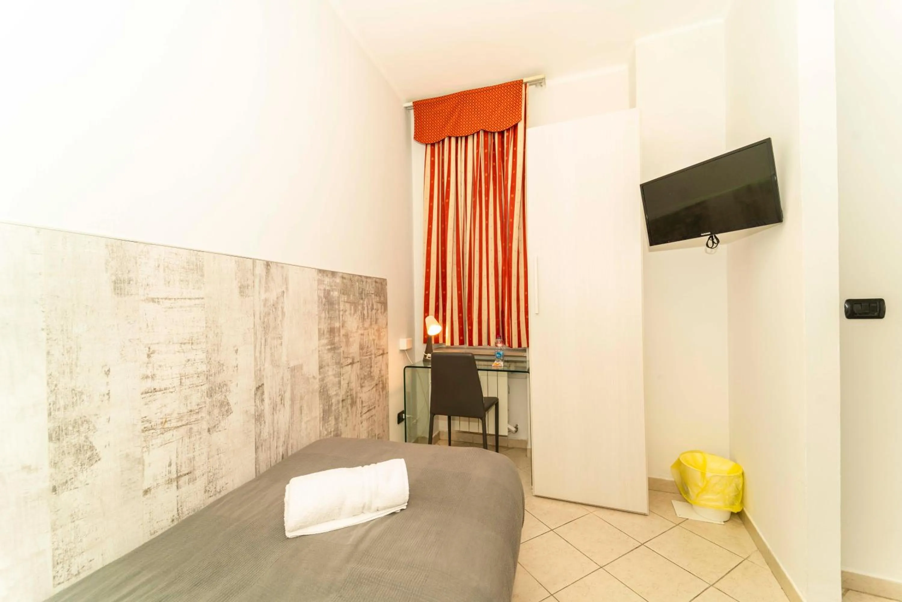 Bed in Hotel Cristallo Torino