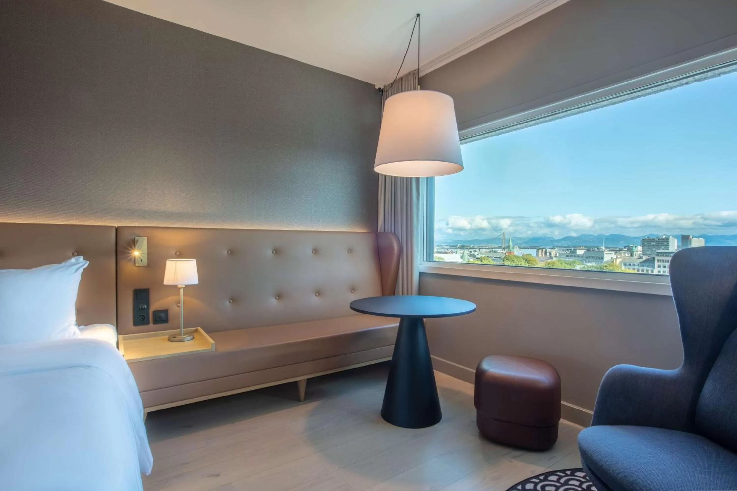 Photo of the whole room, Bed in Radisson Blu Atlantic Hotel, Stavanger