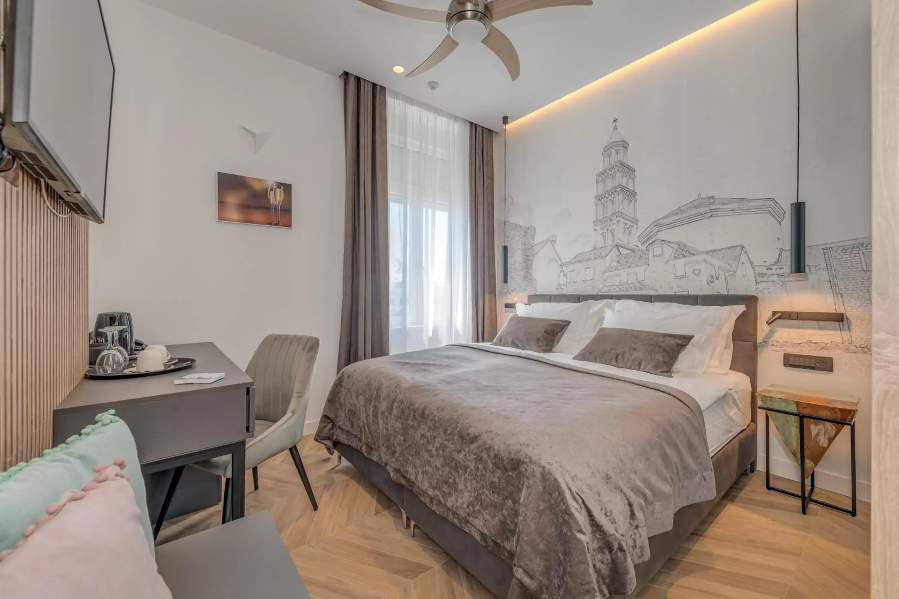 Deluxe Double or Twin Room with Sea View in Casa Costabella Deluxe Double or Twin Room with Sea View in Casa Costabella