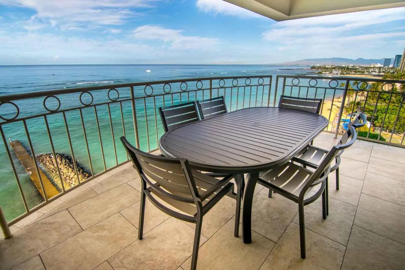 Balcony/Terrace in Waikiki Shore by OUTRIGGER - Select Your Unit