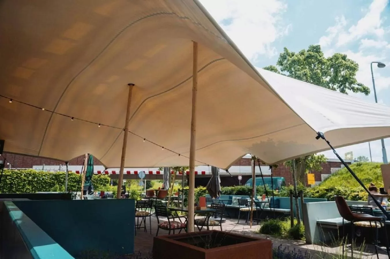 Patio in Hotel Nimma