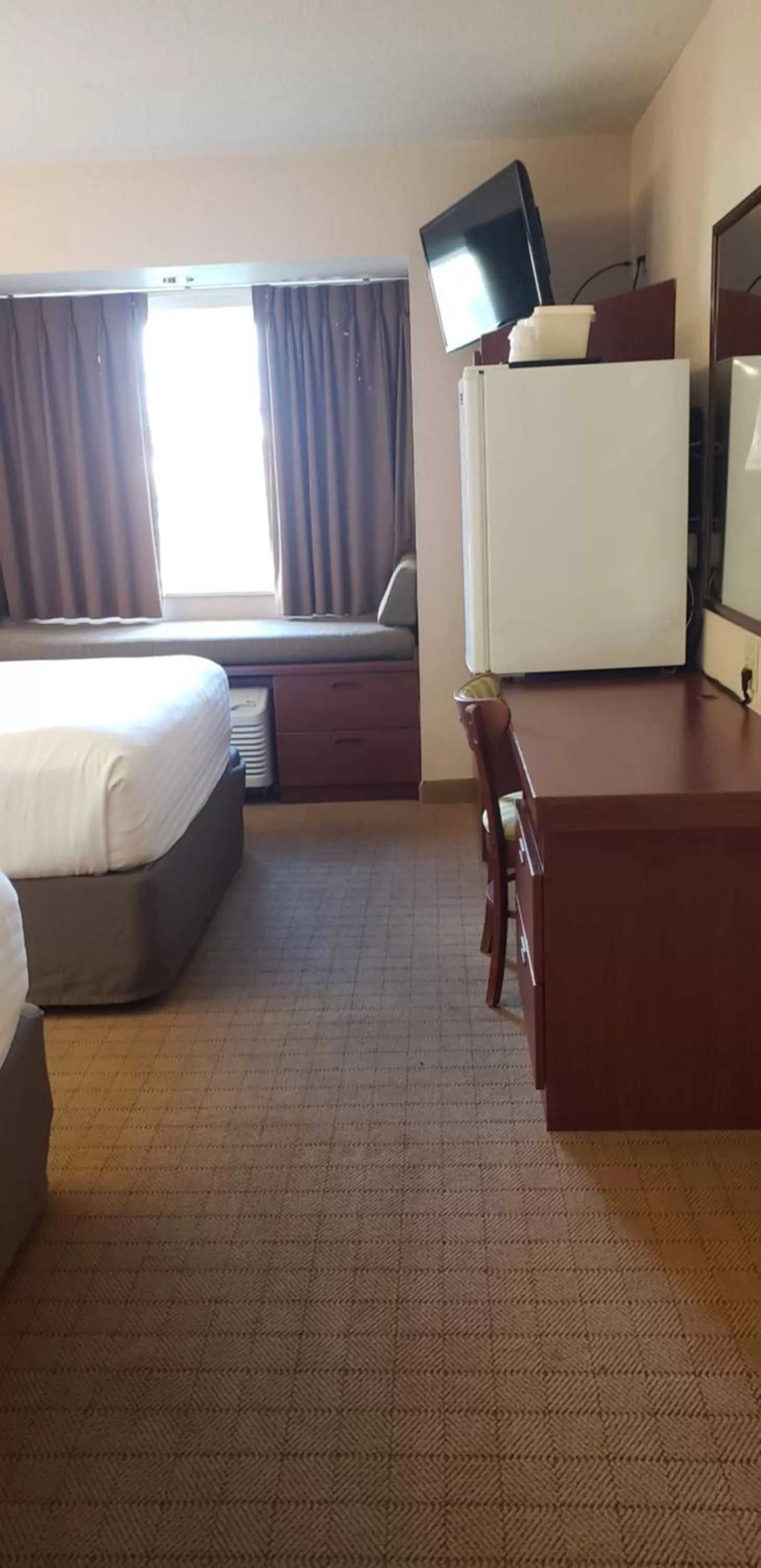 Queen Room with Two Queen Beds and Roll-In Shower - Mobility/Hearing Accessible - Non-Smoking in Microtel Inn & Suites by Wyndham Wellsville