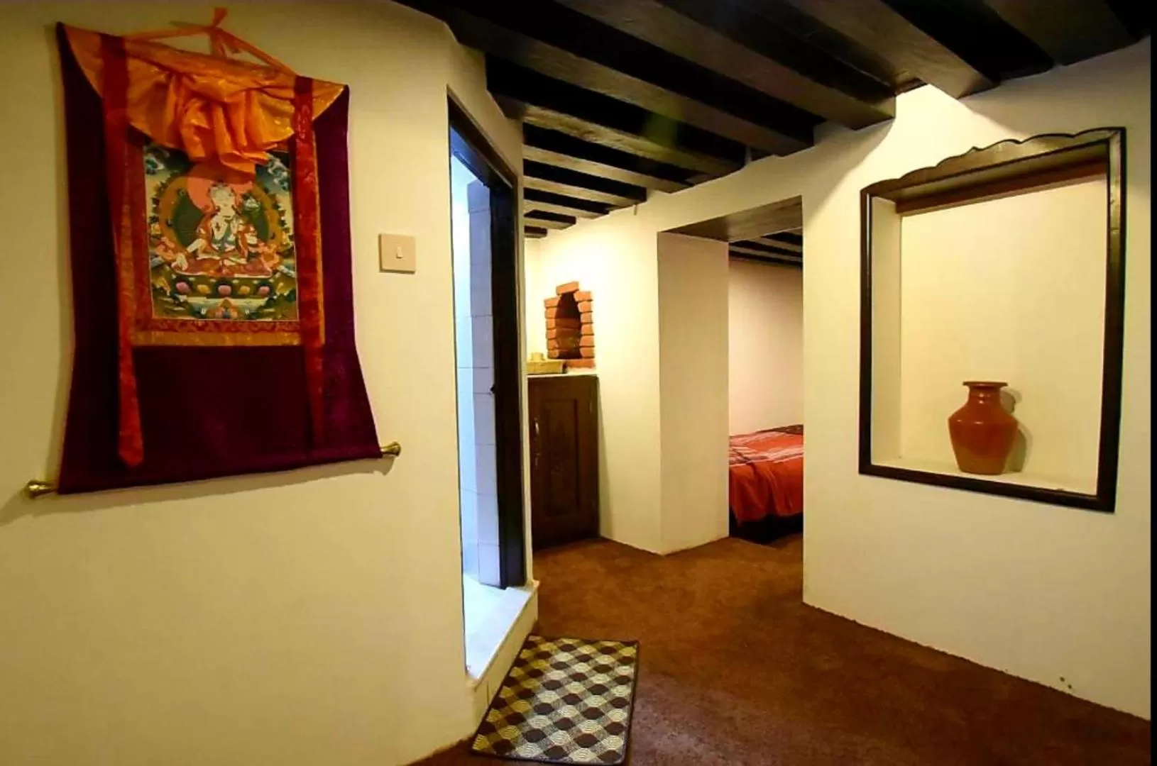 Living room in Temple House