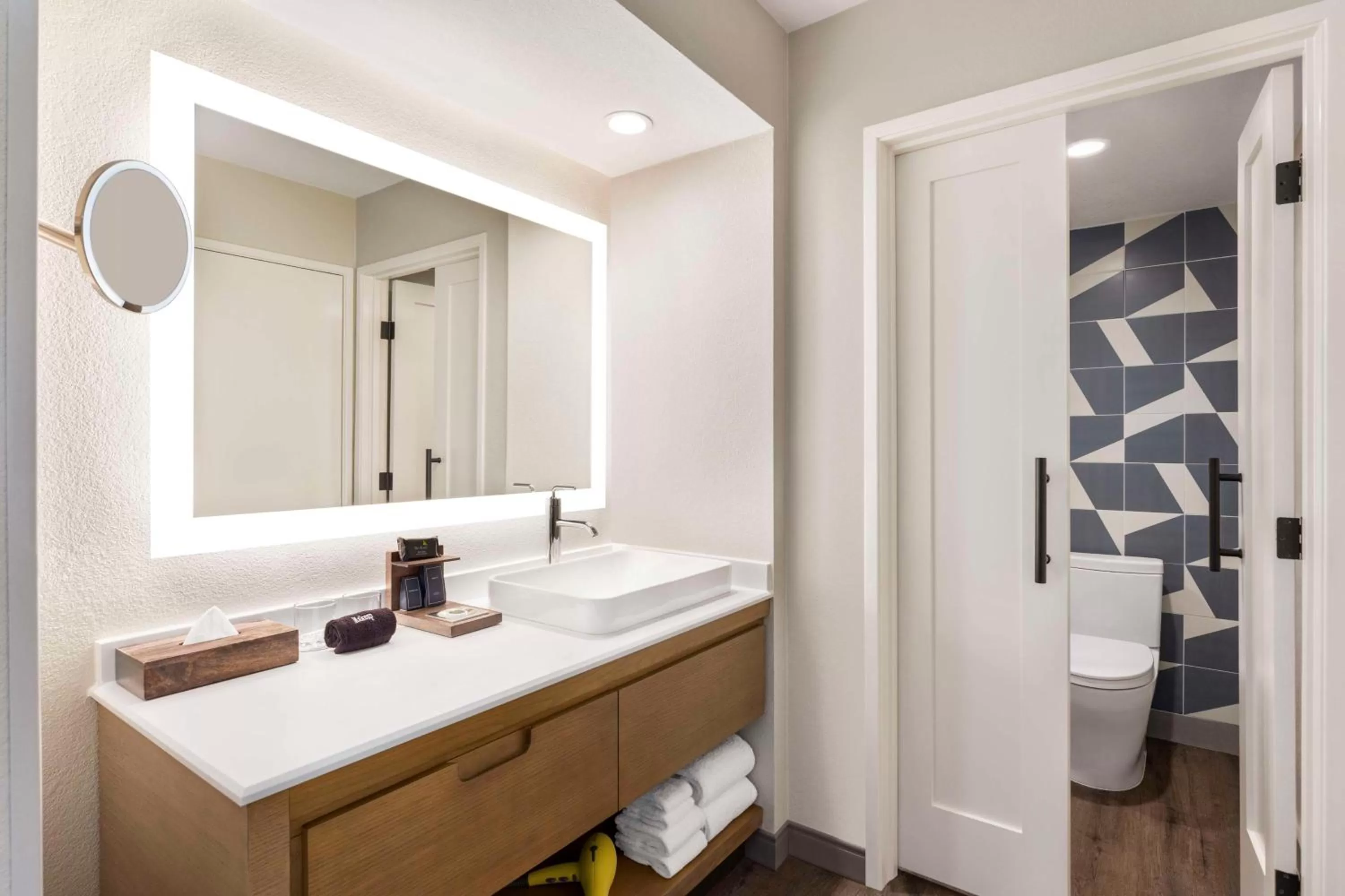 Bathroom in Hyatt Centric Santa Clara Silicon Valley