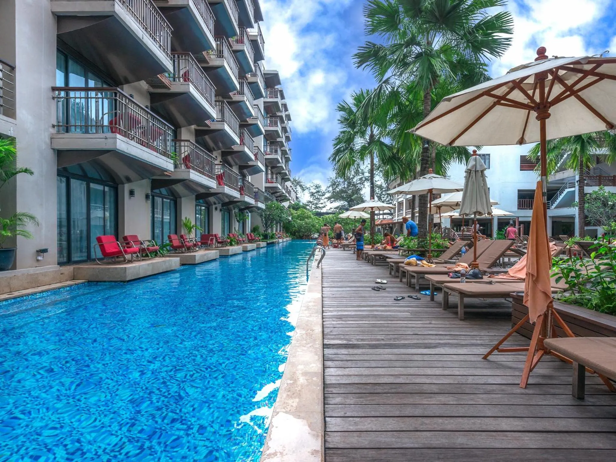 Swimming pool in Baan Laimai Beach Resort & Spa - SHA Extra Plus