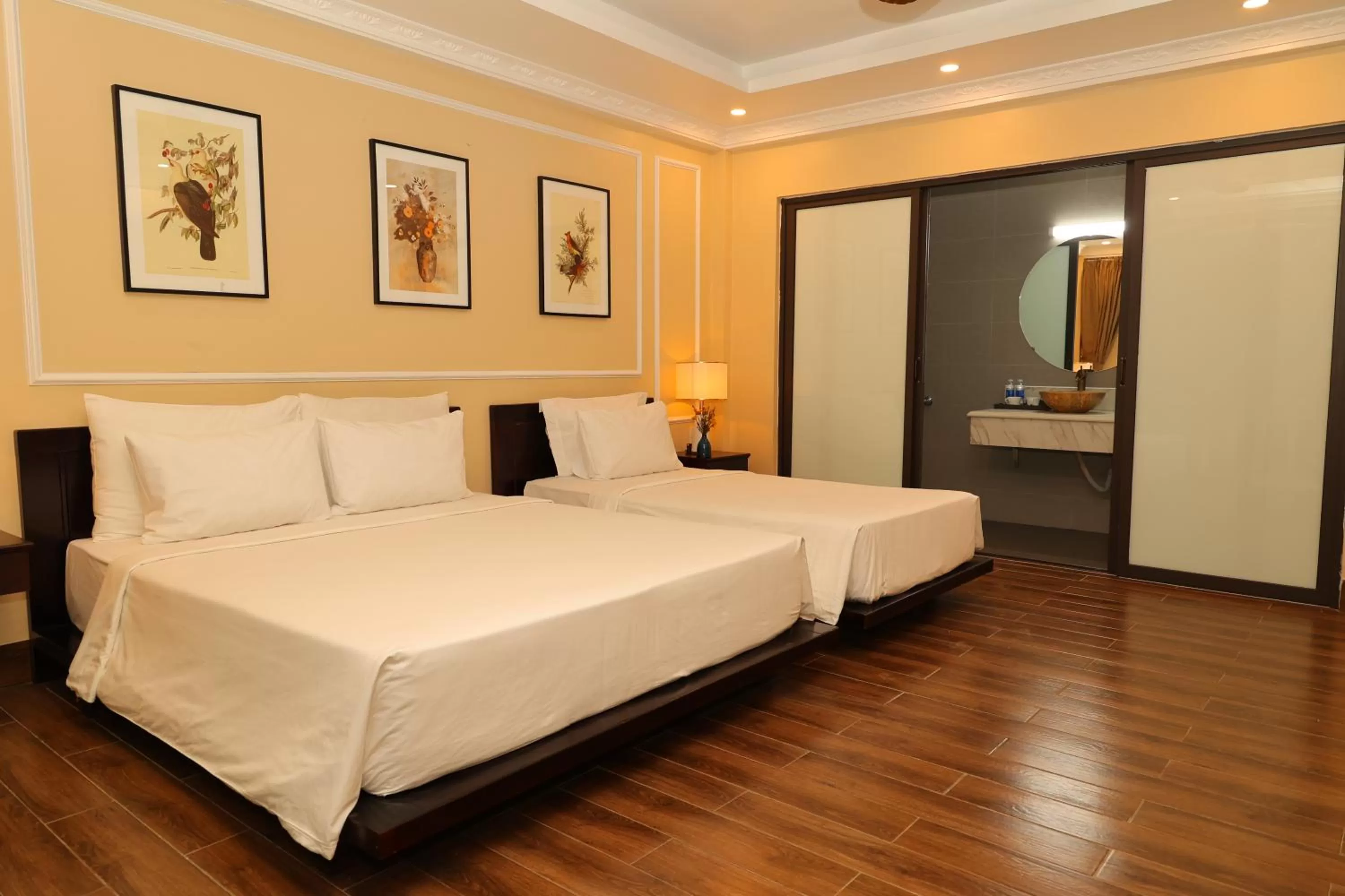 Bed in Lalita Tam Coc Resort & Spa