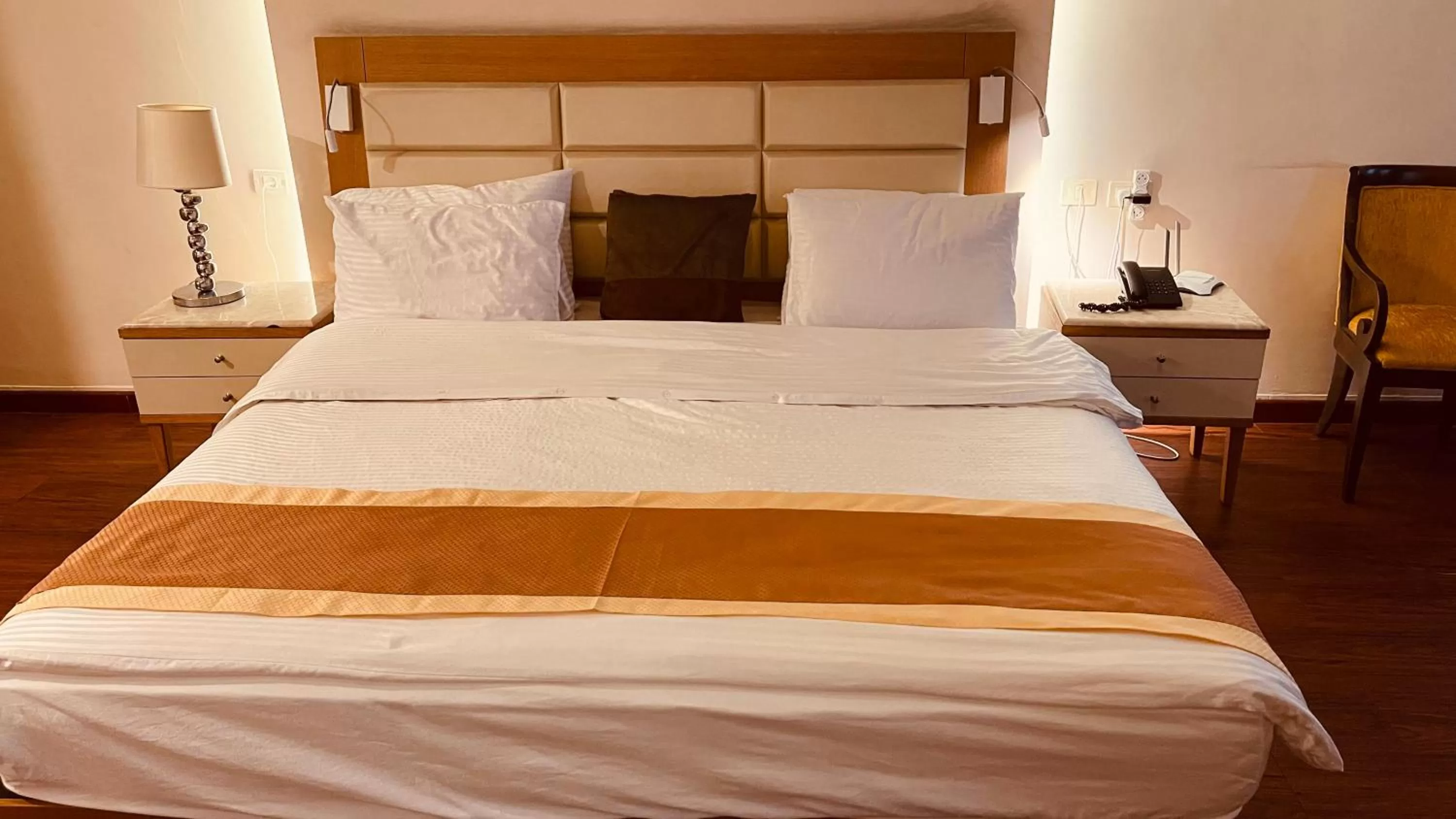 Bed in Saleem Afandi Hotel