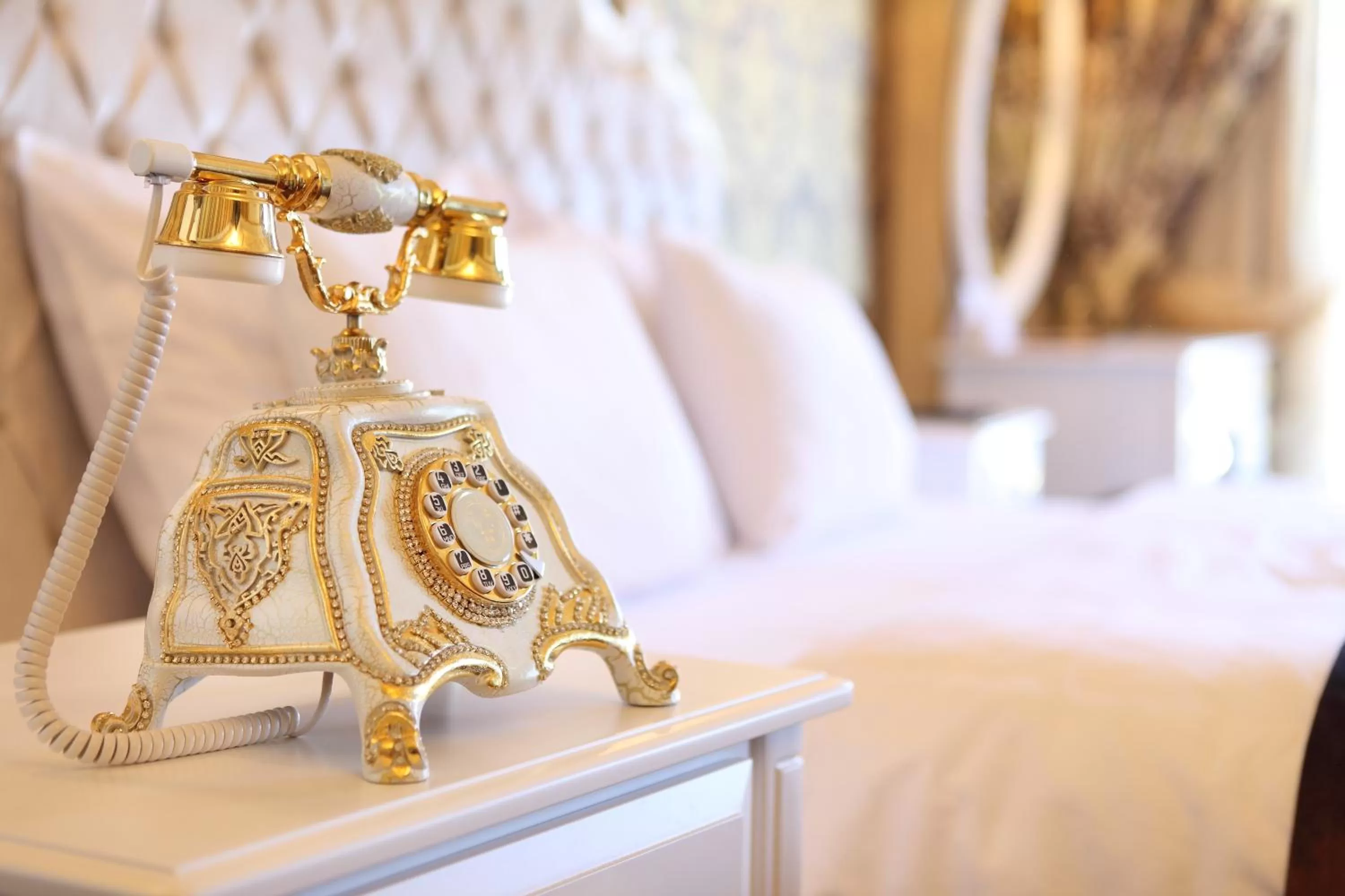 Bed in Deluxe Golden Horn Sultanahmet Hotel