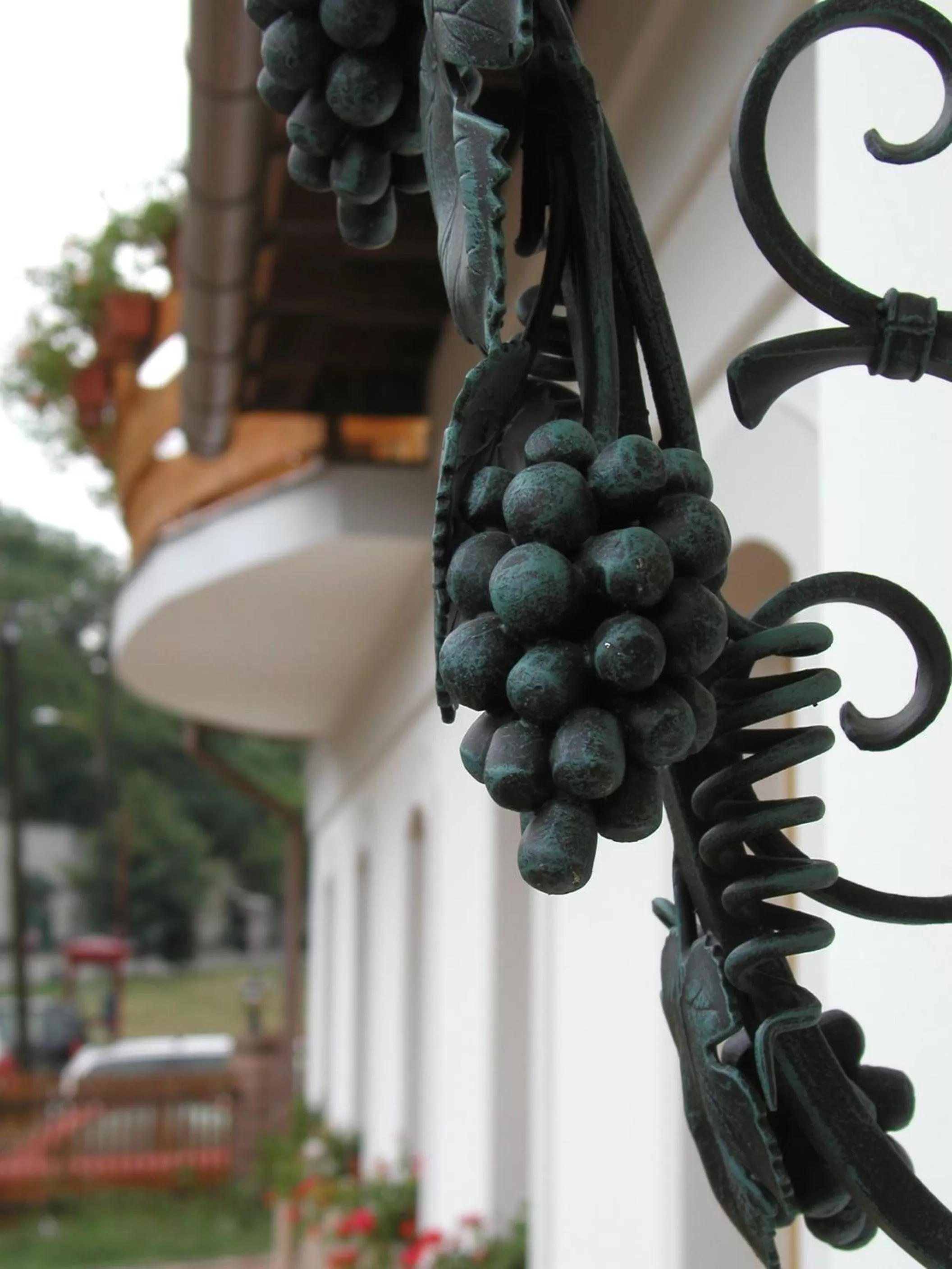 Decorative detail in Kulacs Csarda Panzio