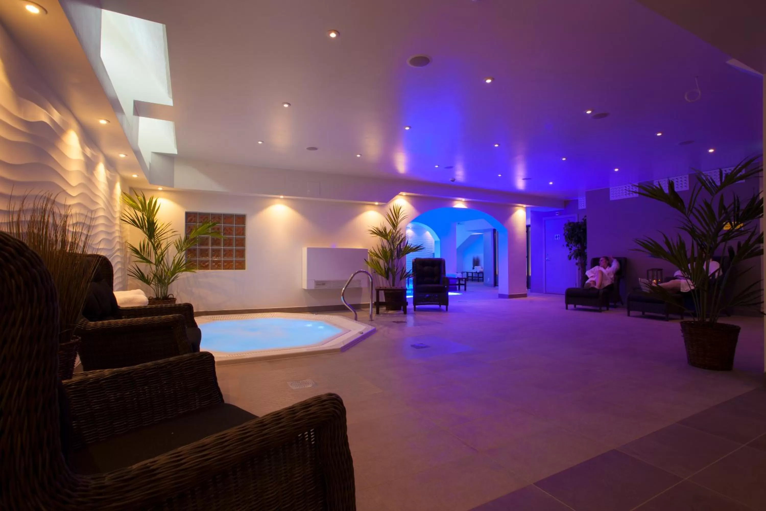 Hot Tub in Hotell Nordic