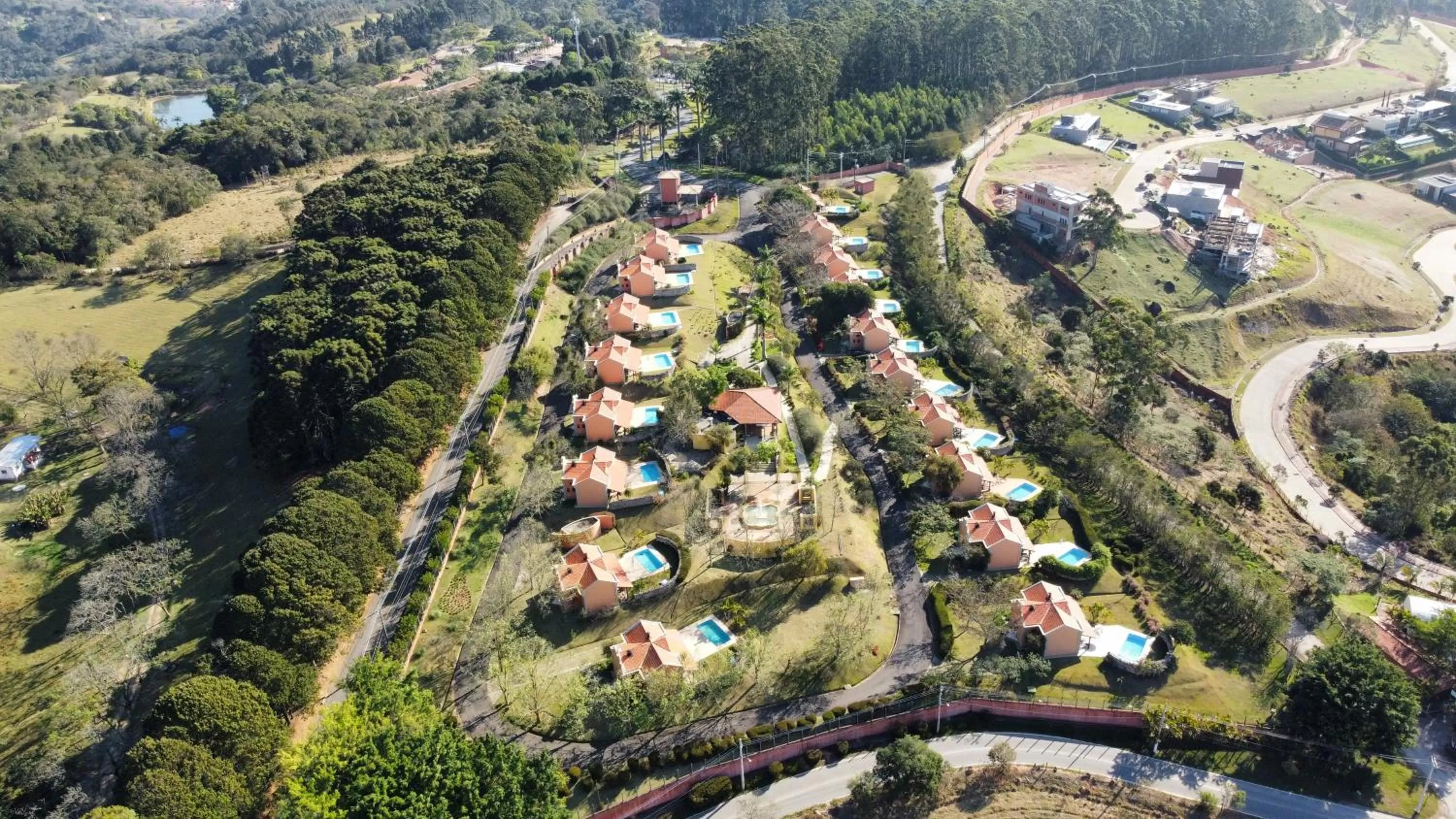 Bird's eye view in Hotel Villa Rossa