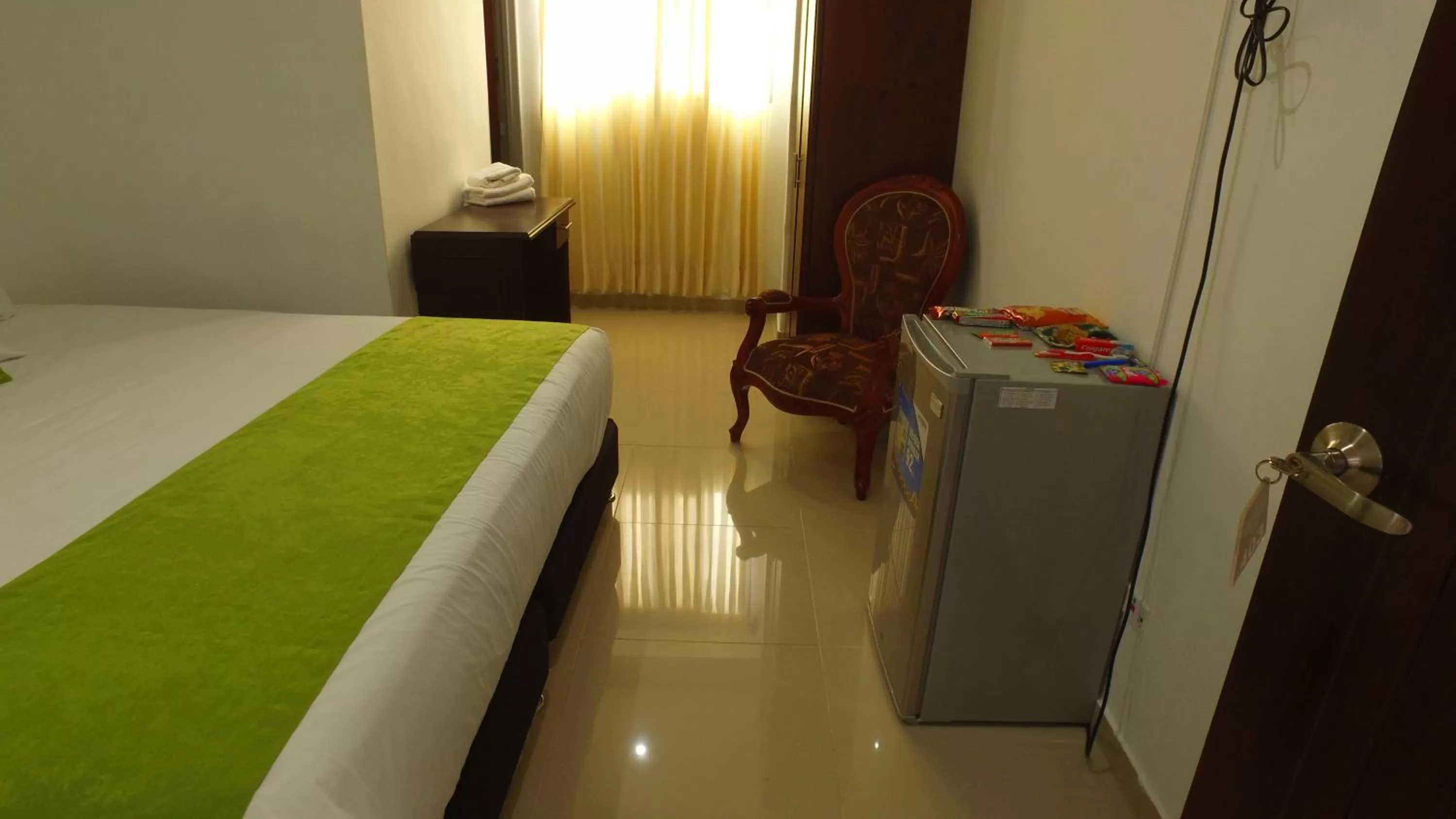 Bedroom in Hotel Cafe Plaza