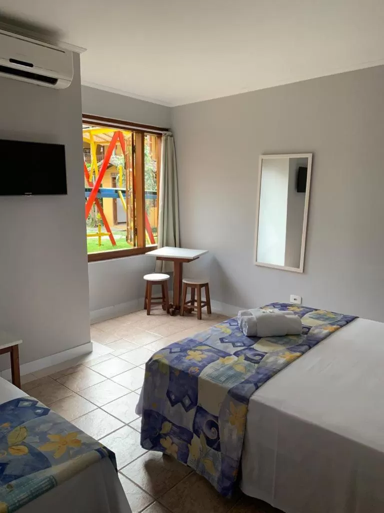 Bed in Pousada das Pedras Paraty -RJ