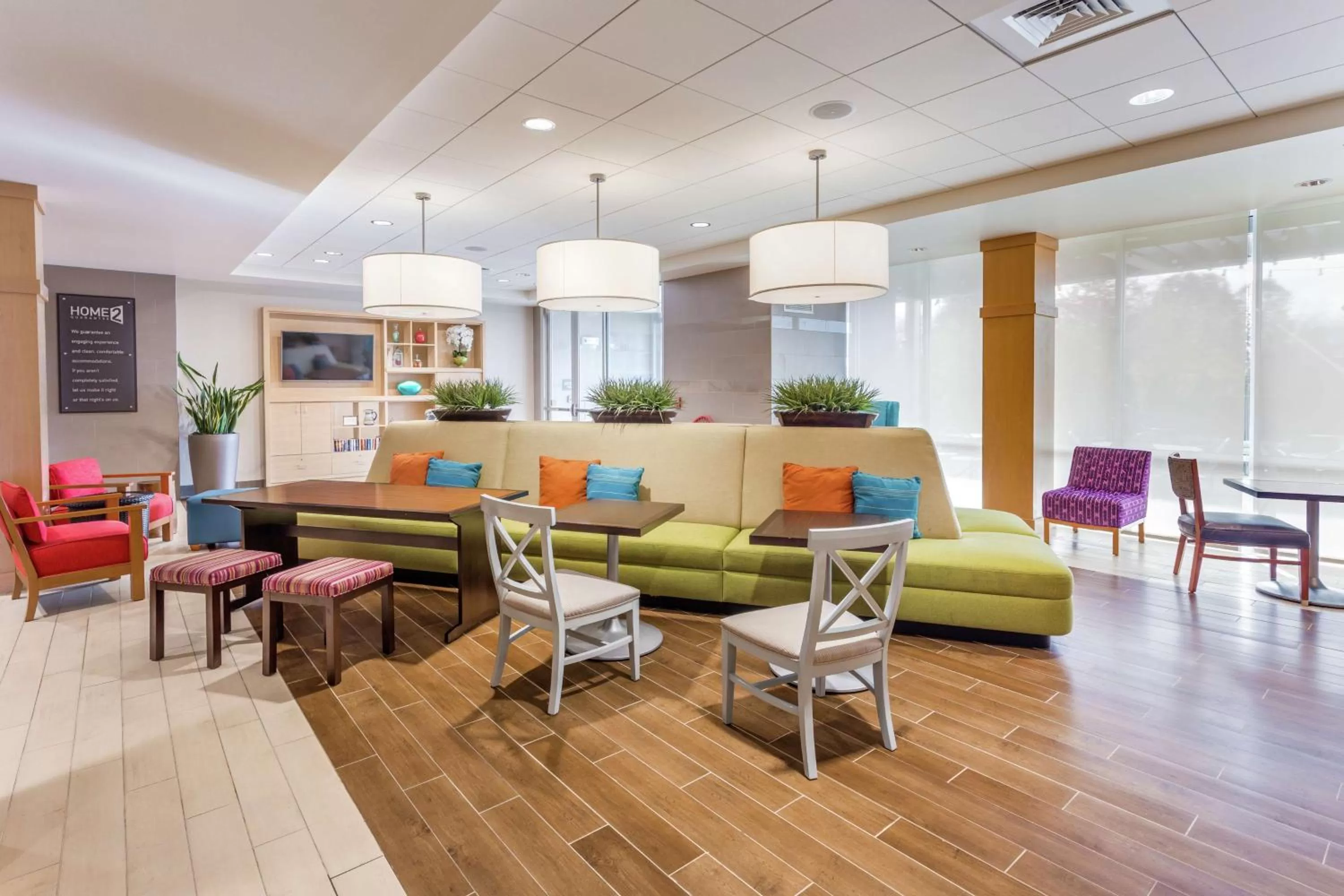 Lobby or reception in Home2 Suites by Hilton Albany Airport/Wolf Rd