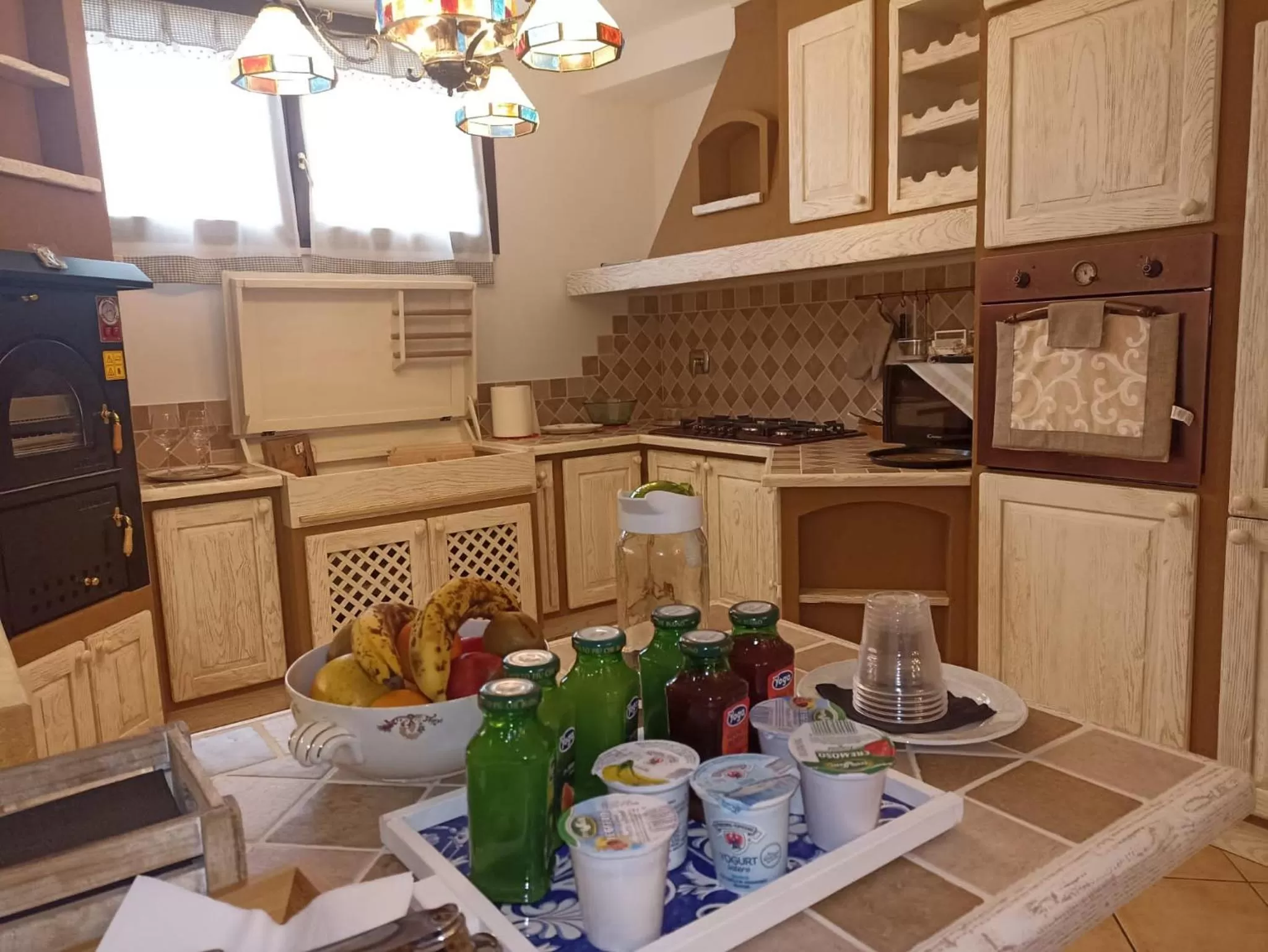 Kitchen or kitchenette in BELLA ASSISI B & B