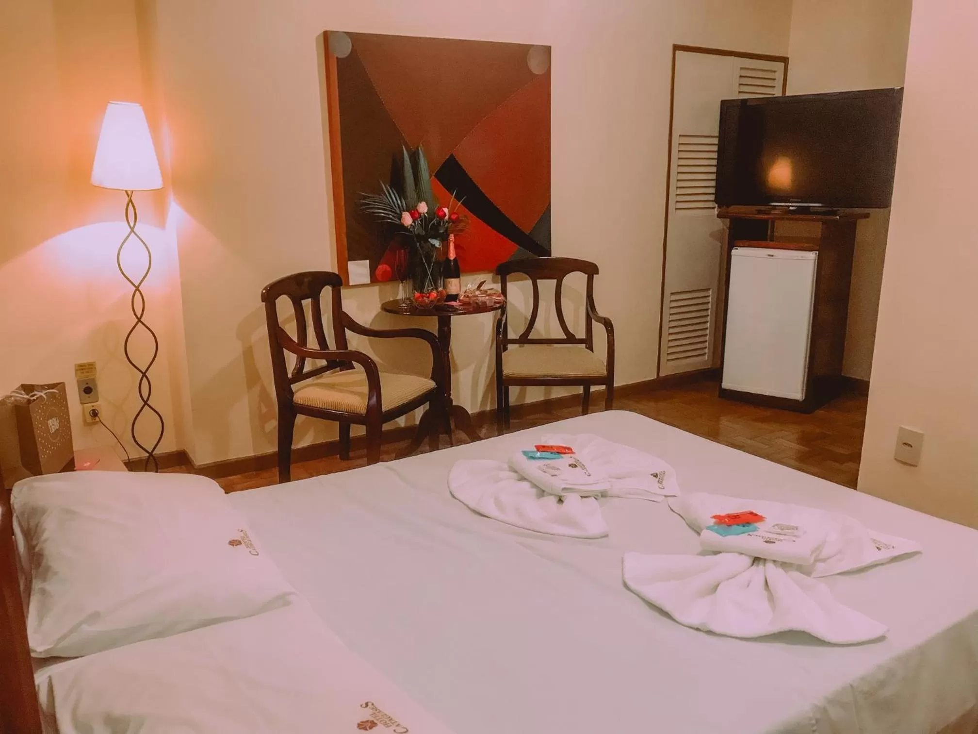 Bedroom, Bed in Hotel Cataguases