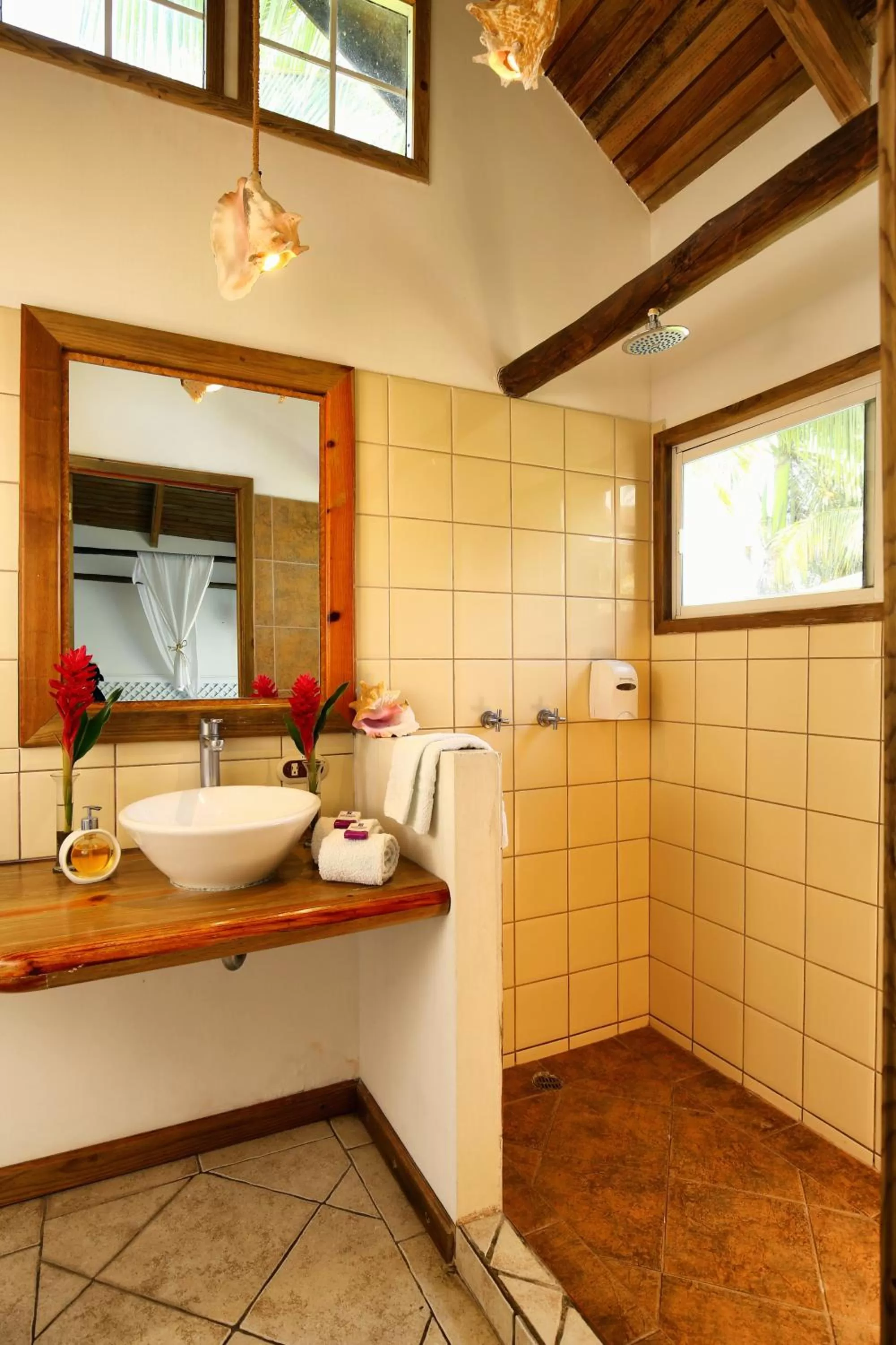 Bathroom in Villa Caribe