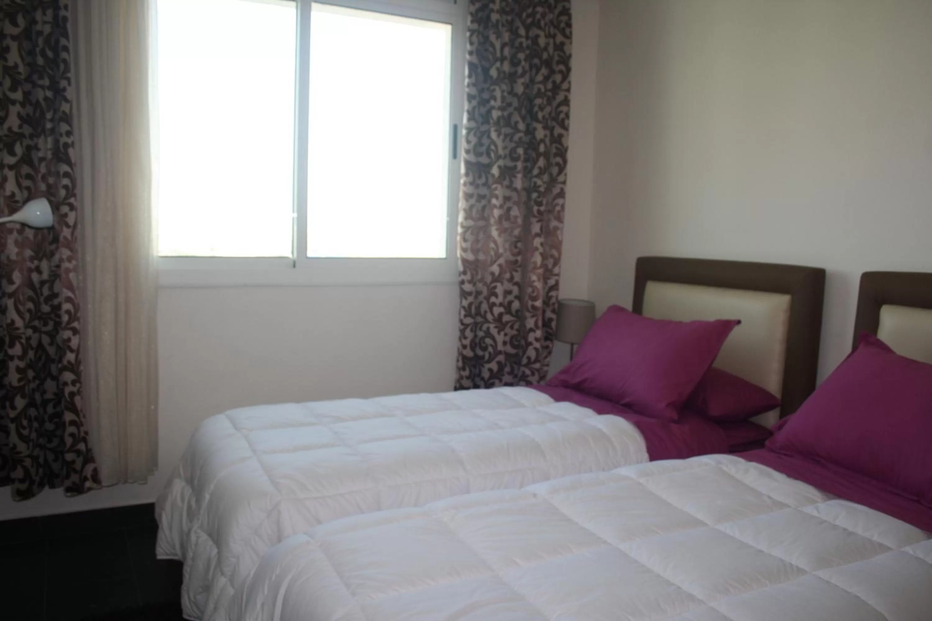 Bed in Hotel Salime Al Khozama