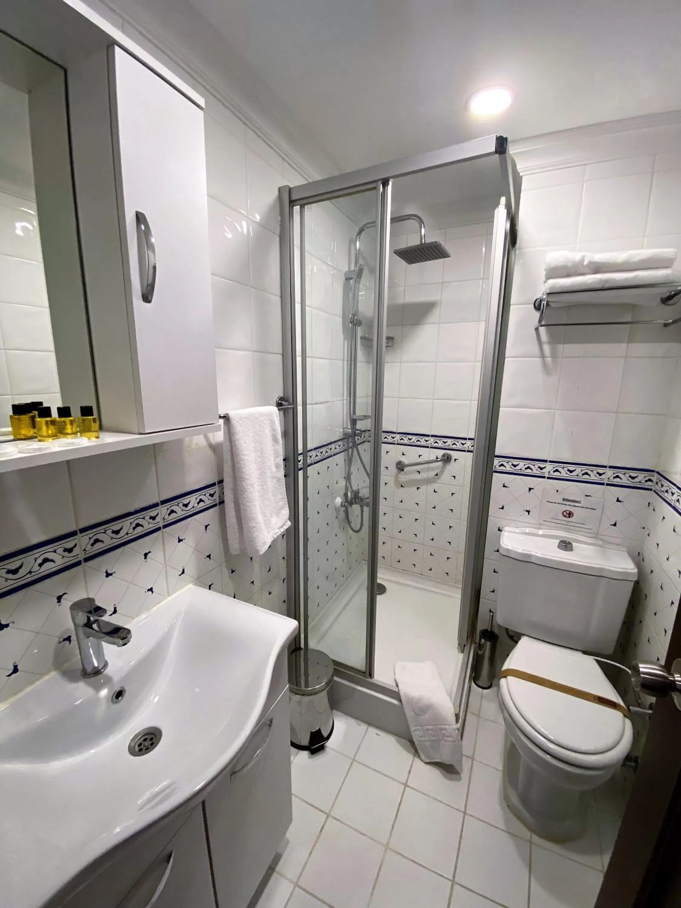 Shower in Arena Hotel - Special Class