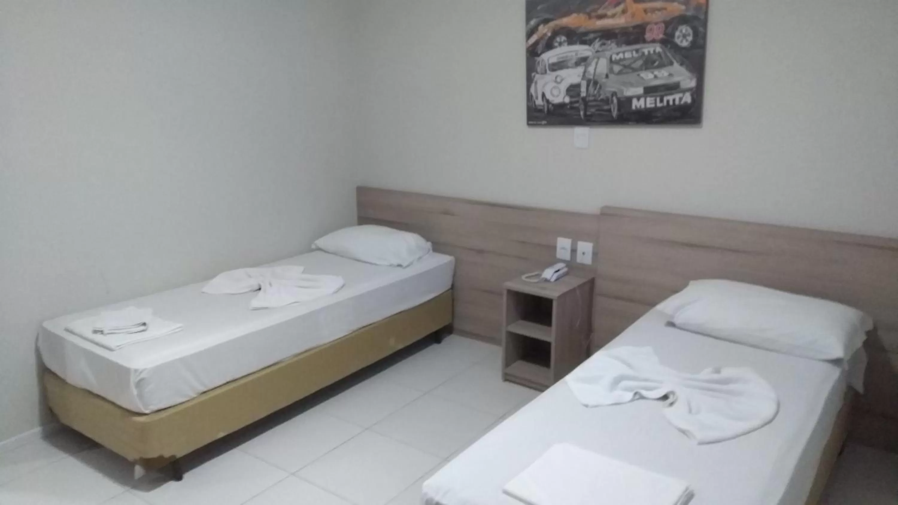 Bed in Hotel Ville House Premium