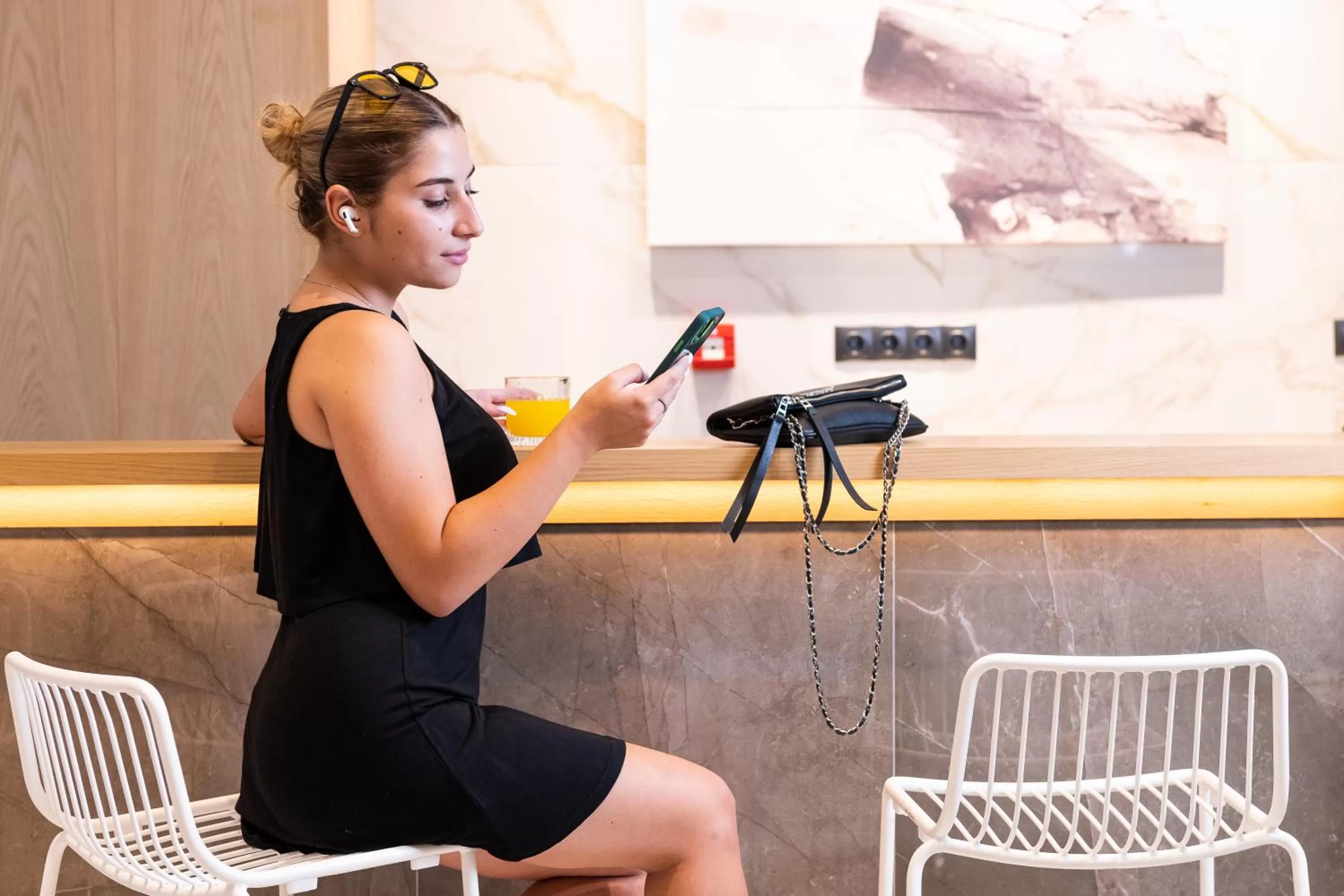 Lobby or reception in Enattica Suites