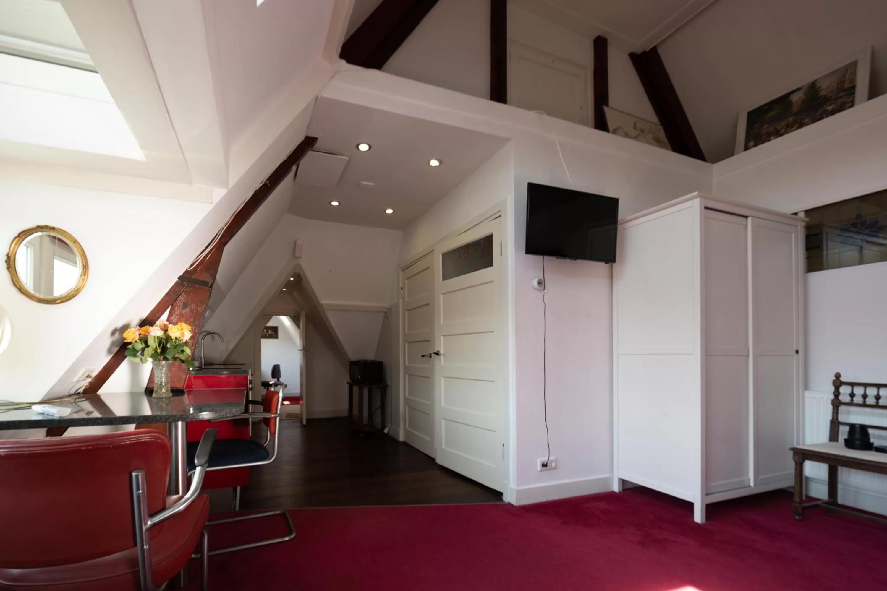 Dining area in Xaviera's Bed and Breakfast