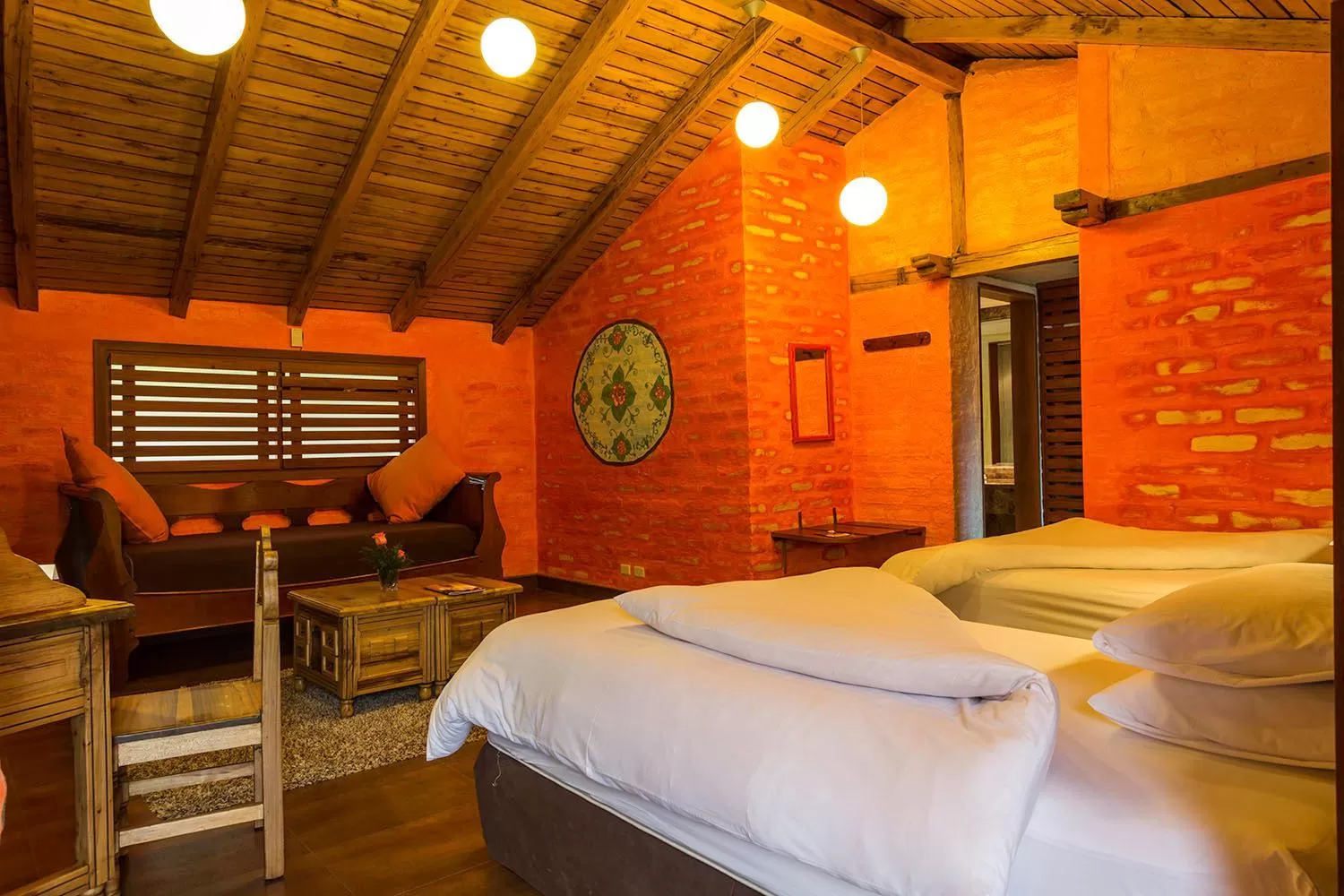 Bed in Luna Volcán, Adventure SPA