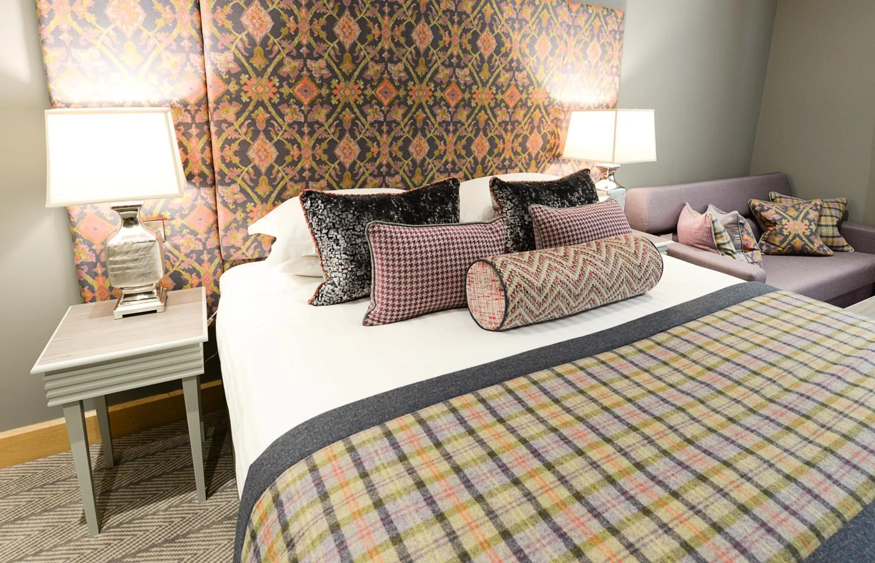 Bed in Fence Gate Lodge