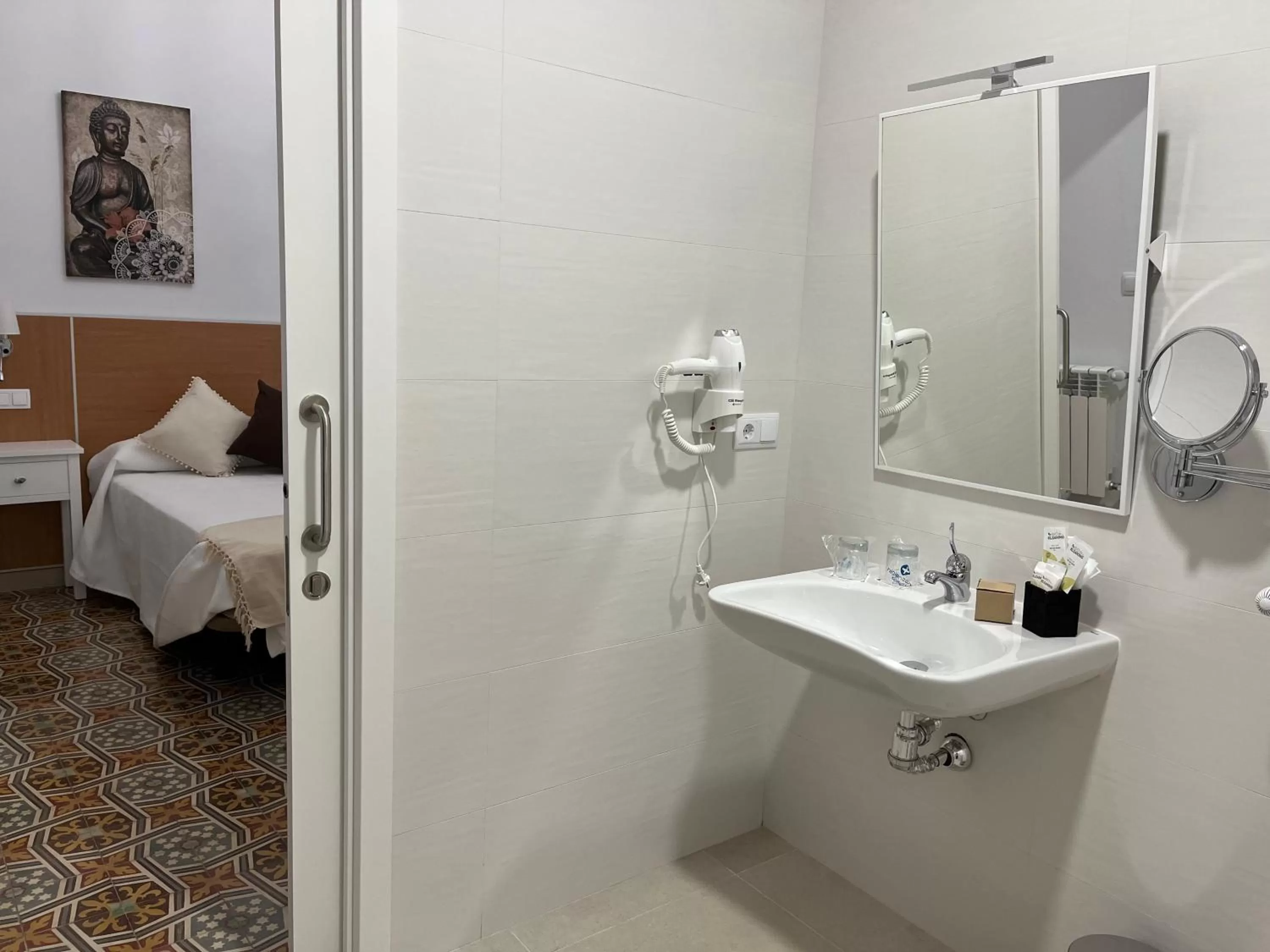 Bed in Casa Rural "Laplaza23"