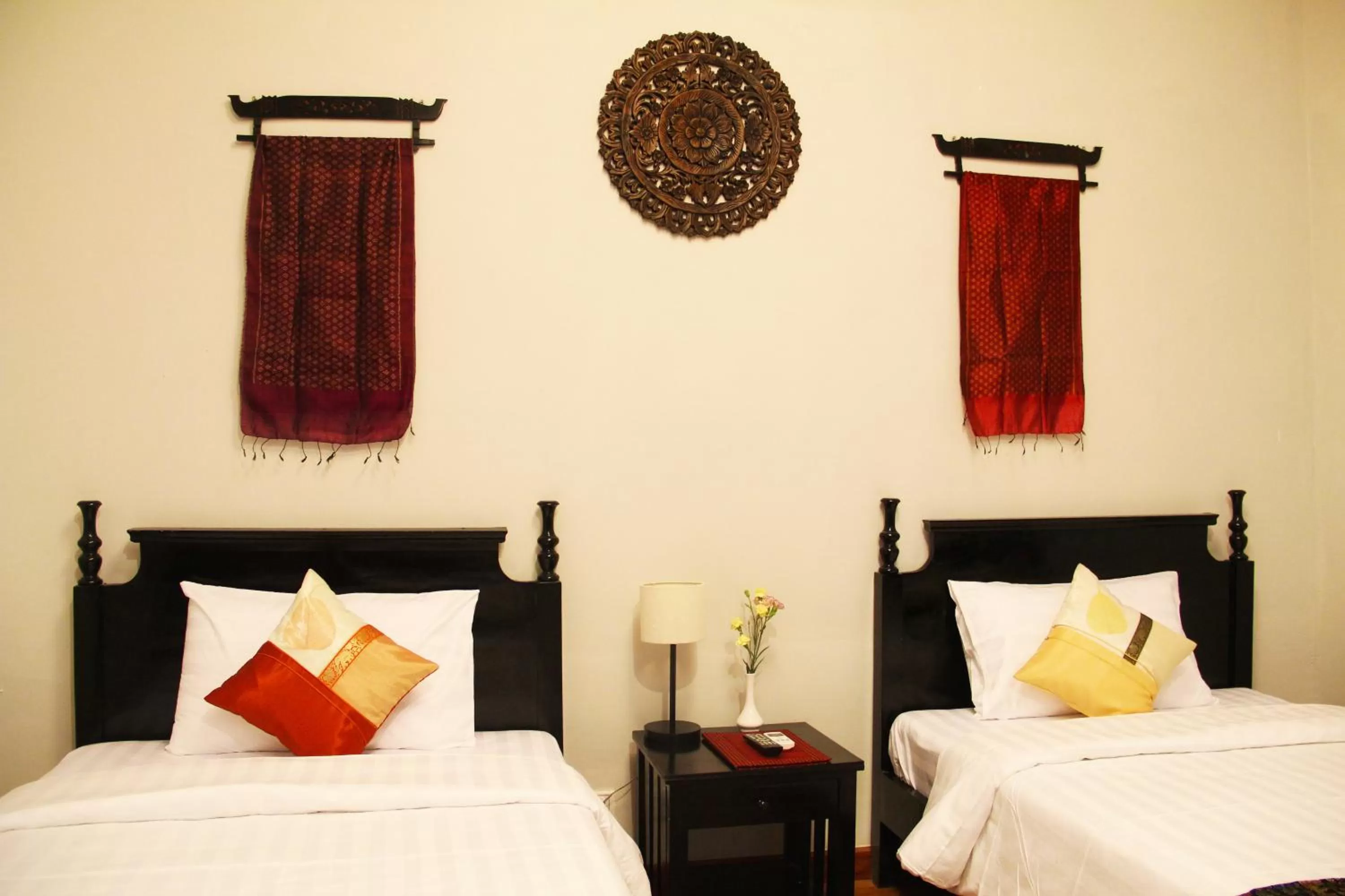 Bed in Cozy Boutique Hotel