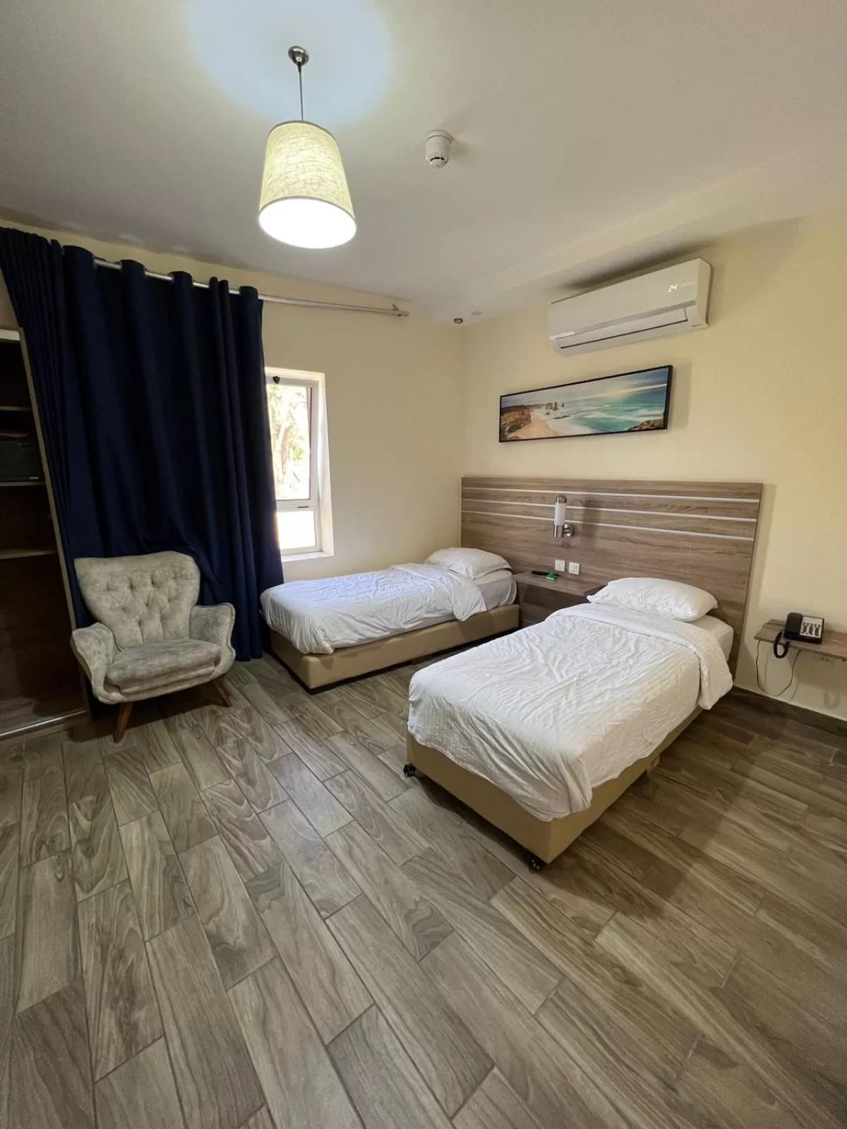 Bed in La Riva Hotel