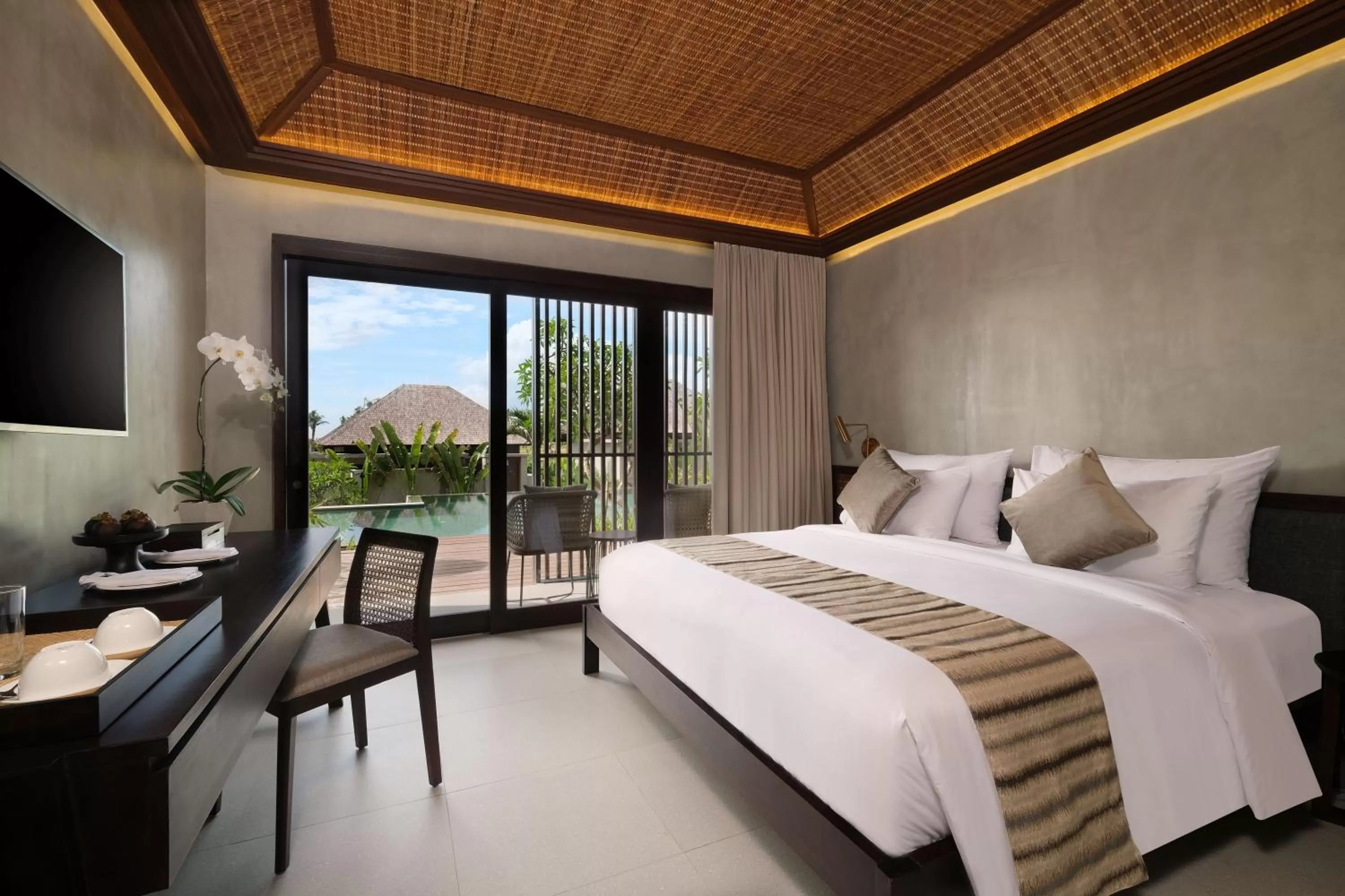 Photo of the whole room, Bed in The Garcia Ubud Hotel & Resort