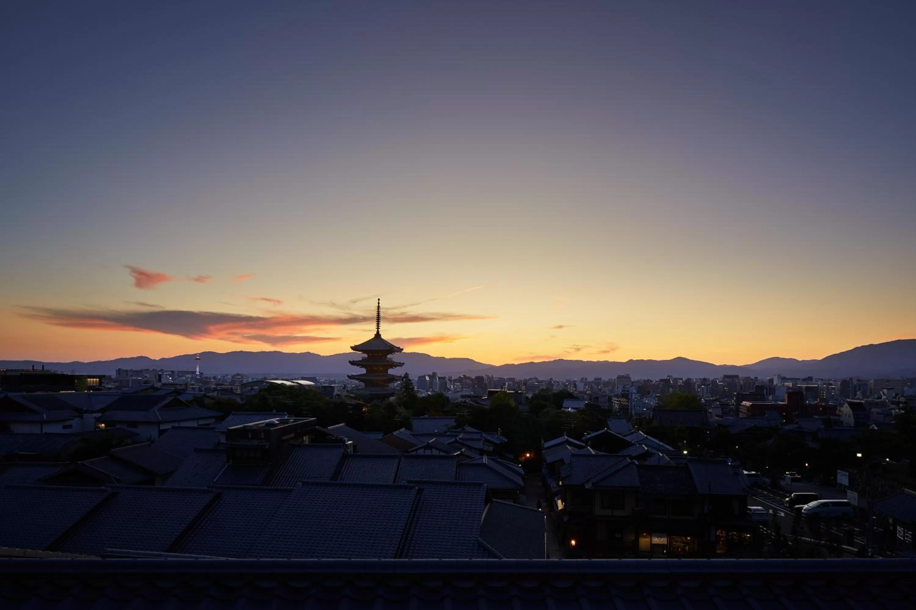 City view in Park Hyatt Kyoto