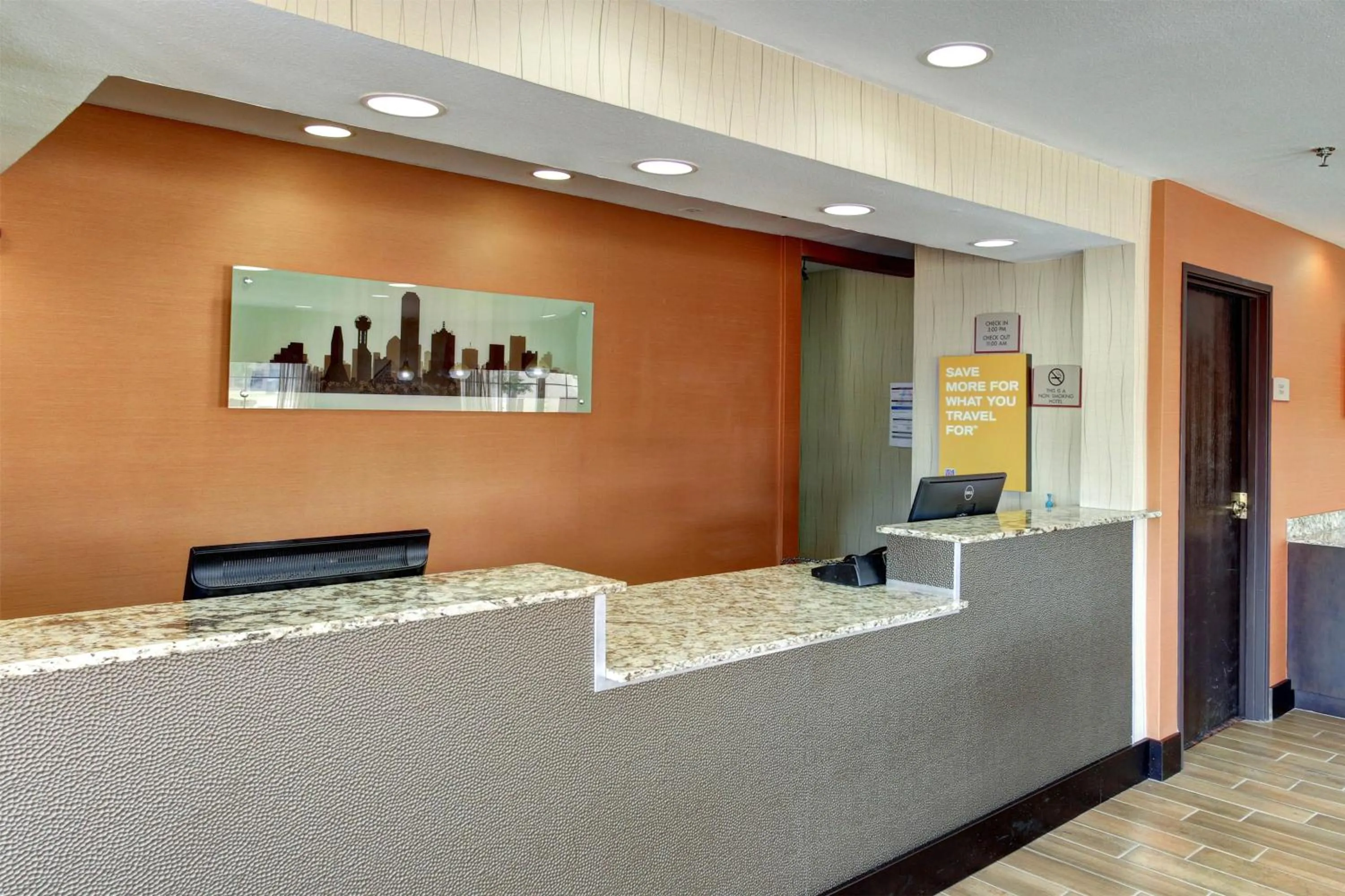 Lobby or reception in Motel 6-Arlington, TX