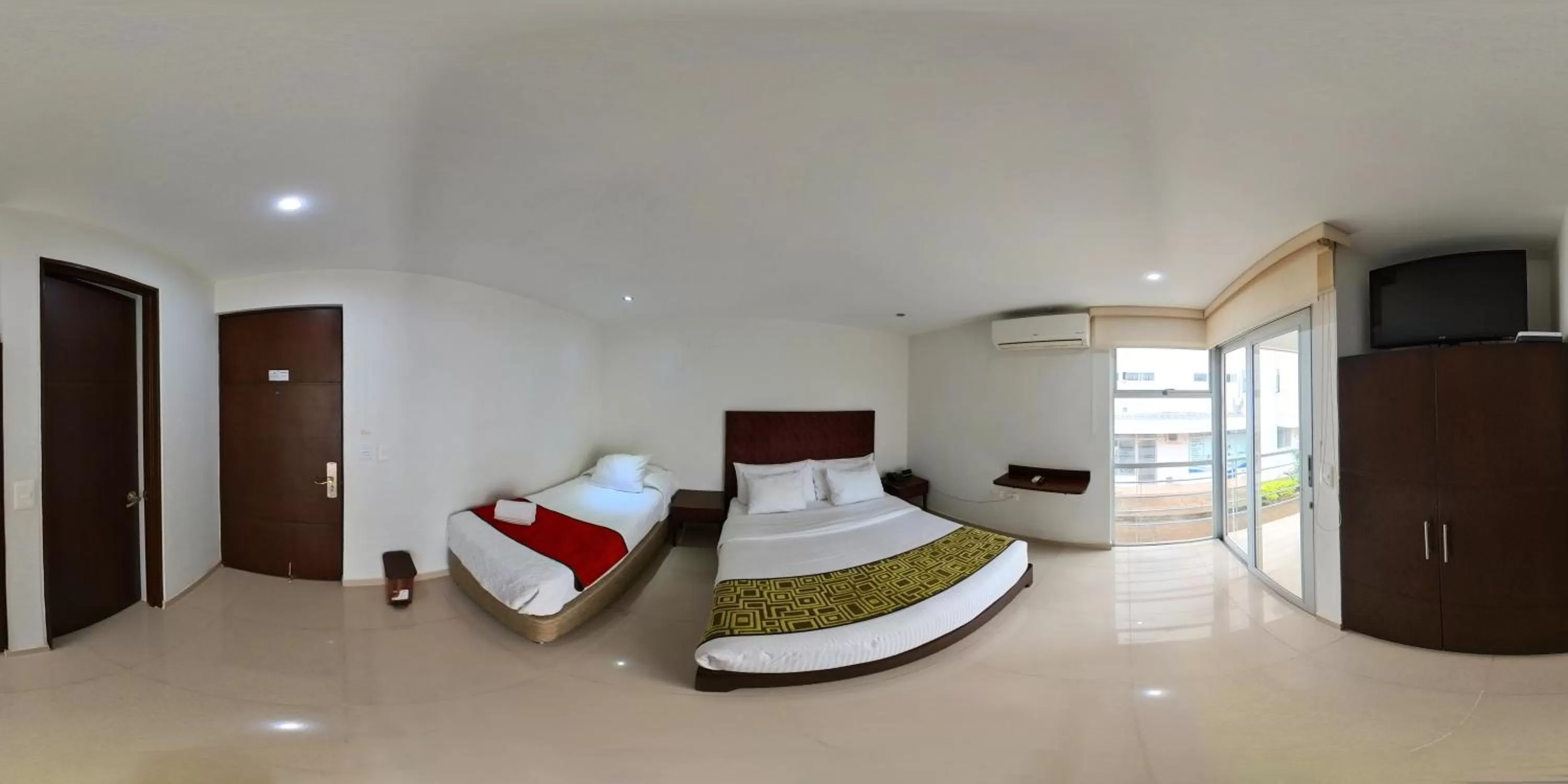 Bed in Hotel Ipanema Meridian