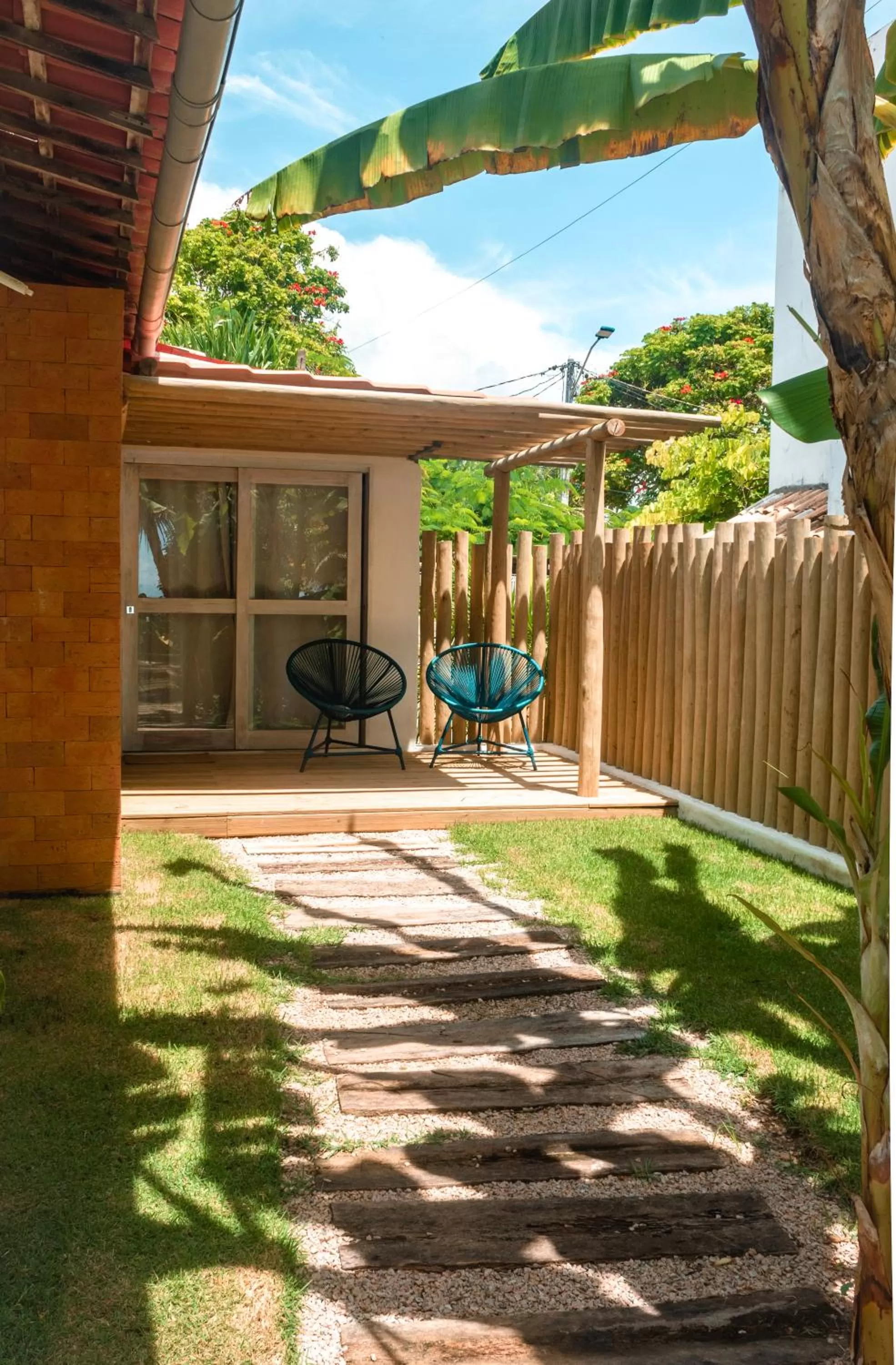 Patio in Pousada Villa Tatuamunha