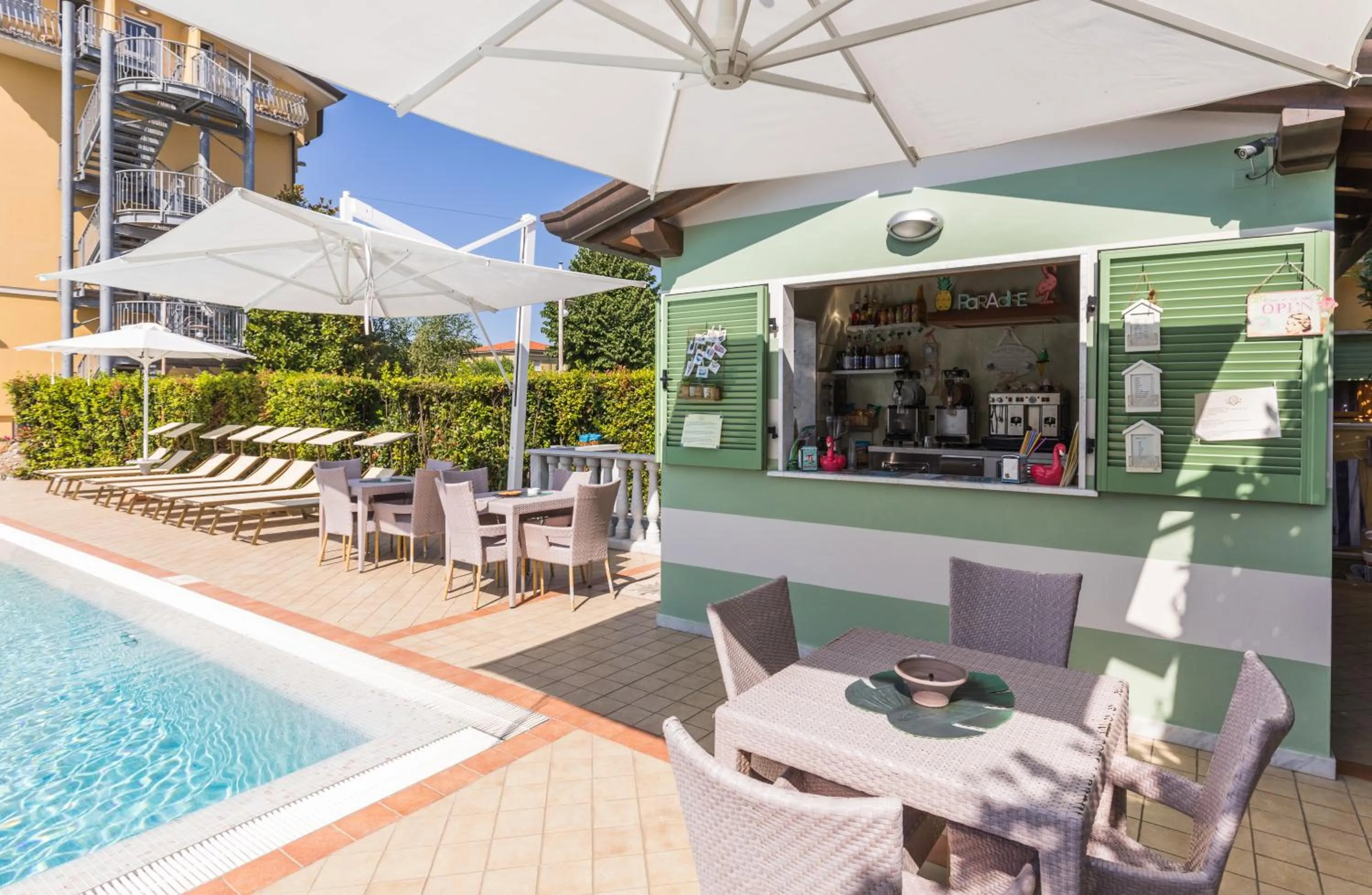 Restaurant/places to eat in Hotel Villa Tiziana