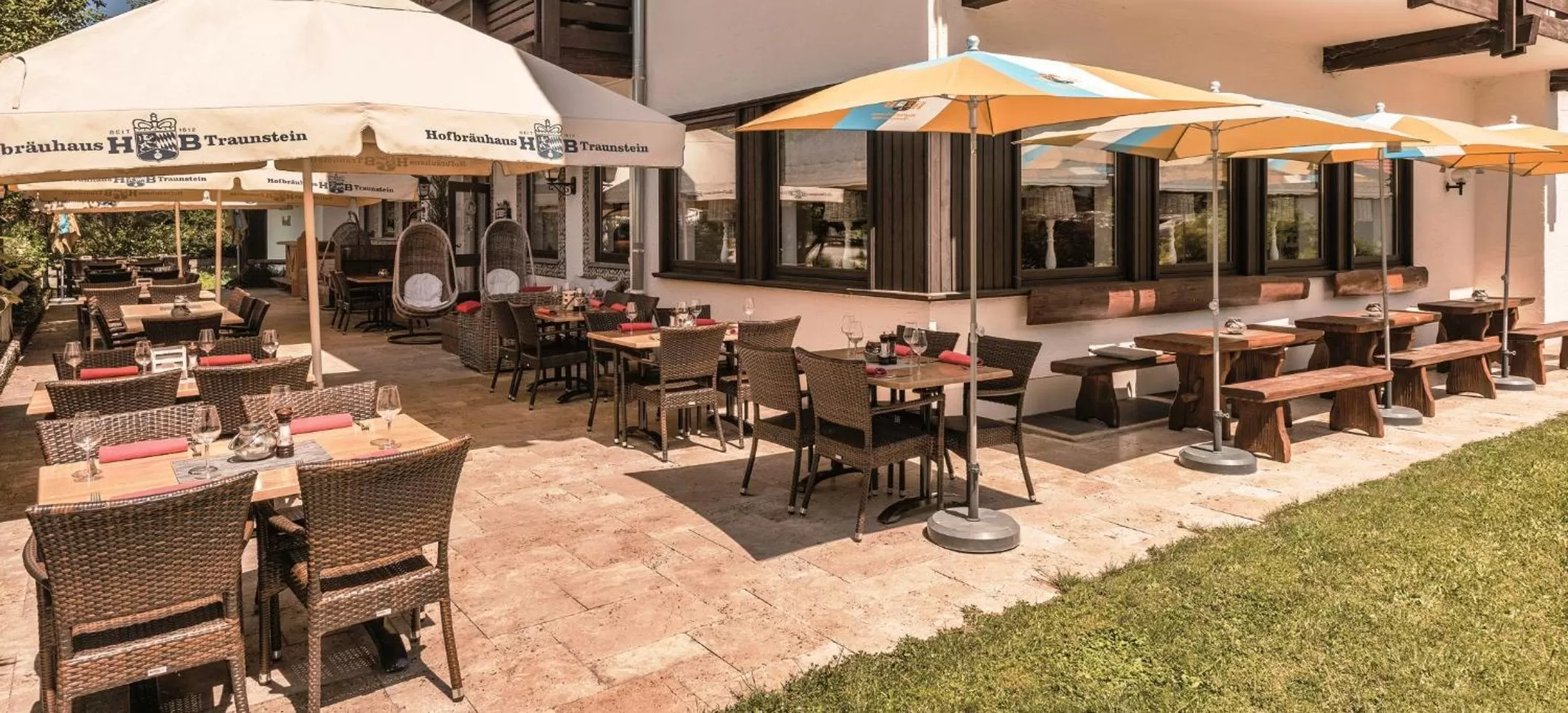 Balcony/Terrace in Alpinhotel INzeller